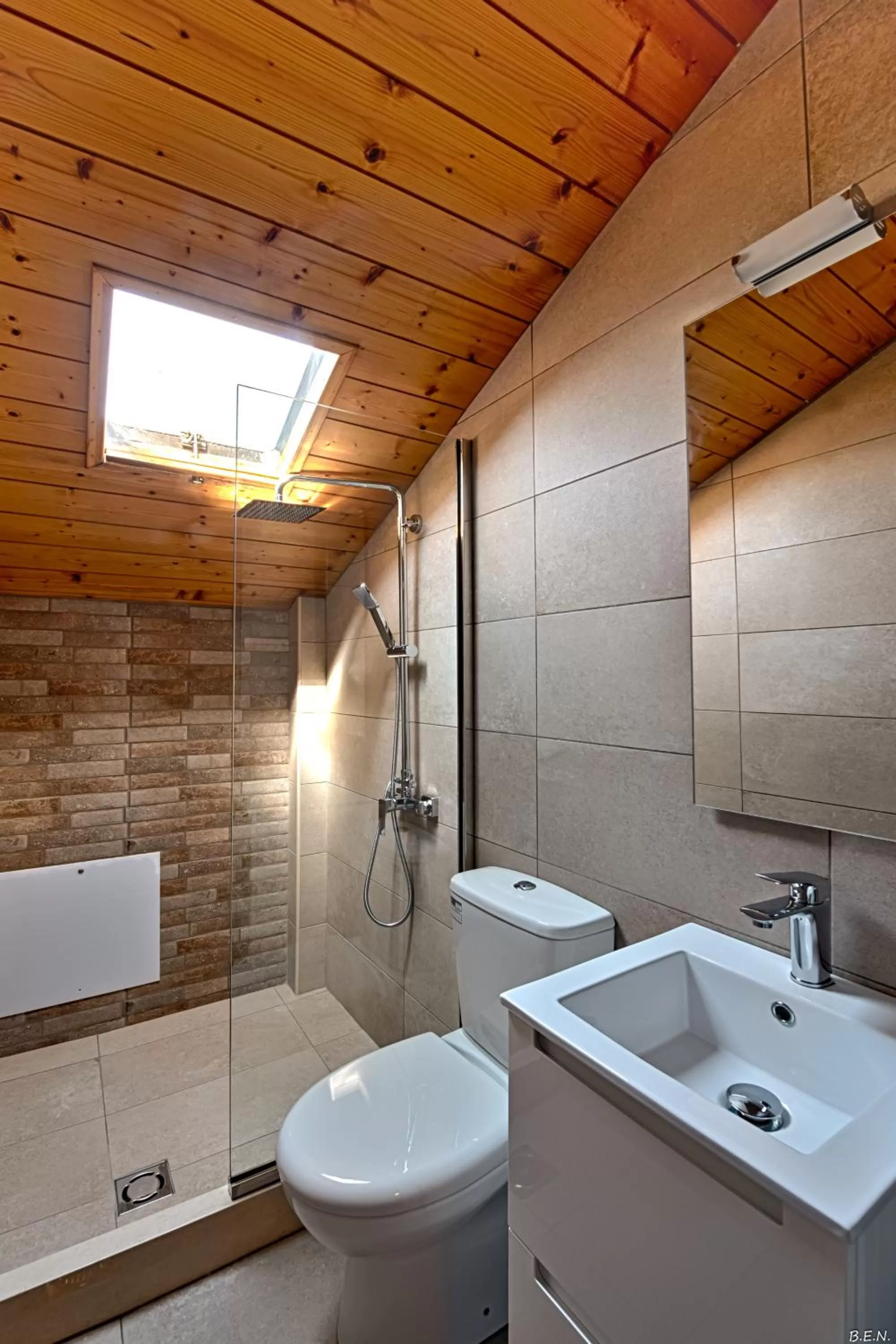 Shower in Alexia's Apartments