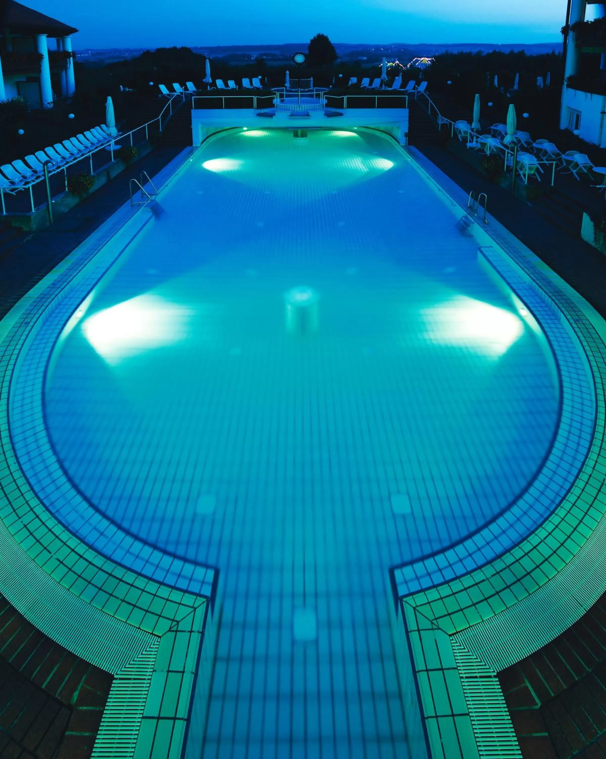 Swimming pool in Hotel Fürstenhof