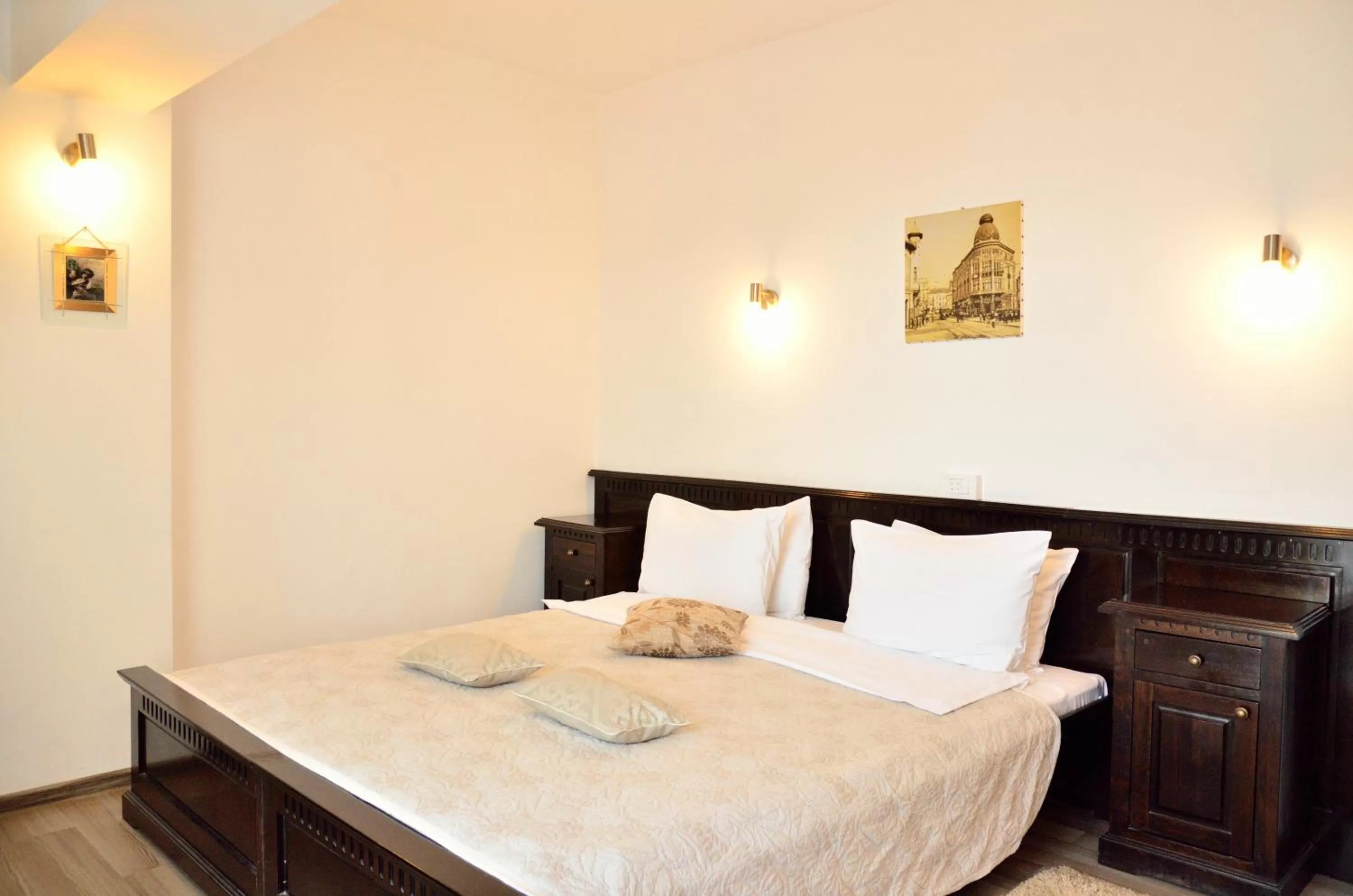 Bed in Hotel Belleville