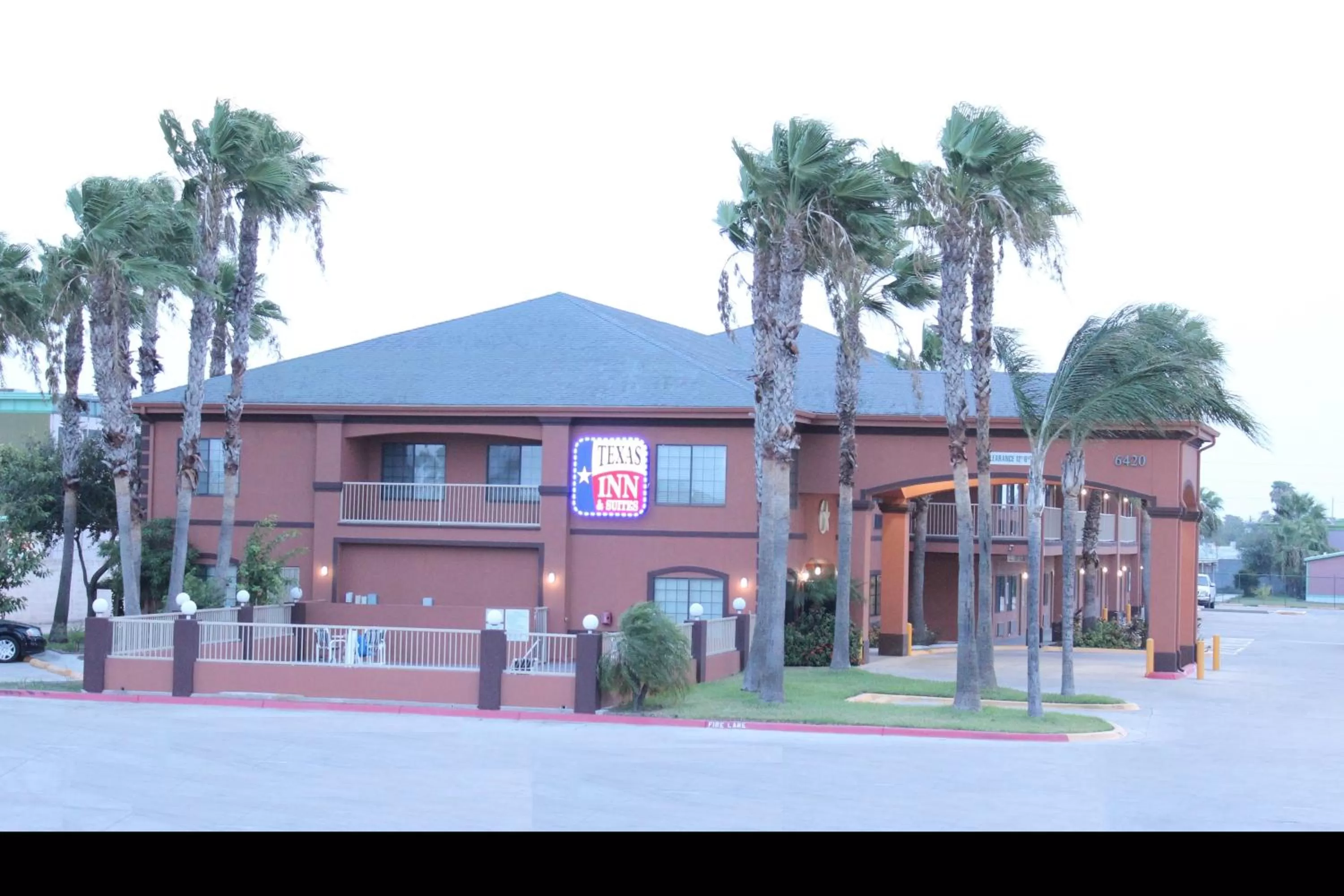 Bird's eye view in Texas Inn & Suites McAllen at La Plaza Mall and Airport