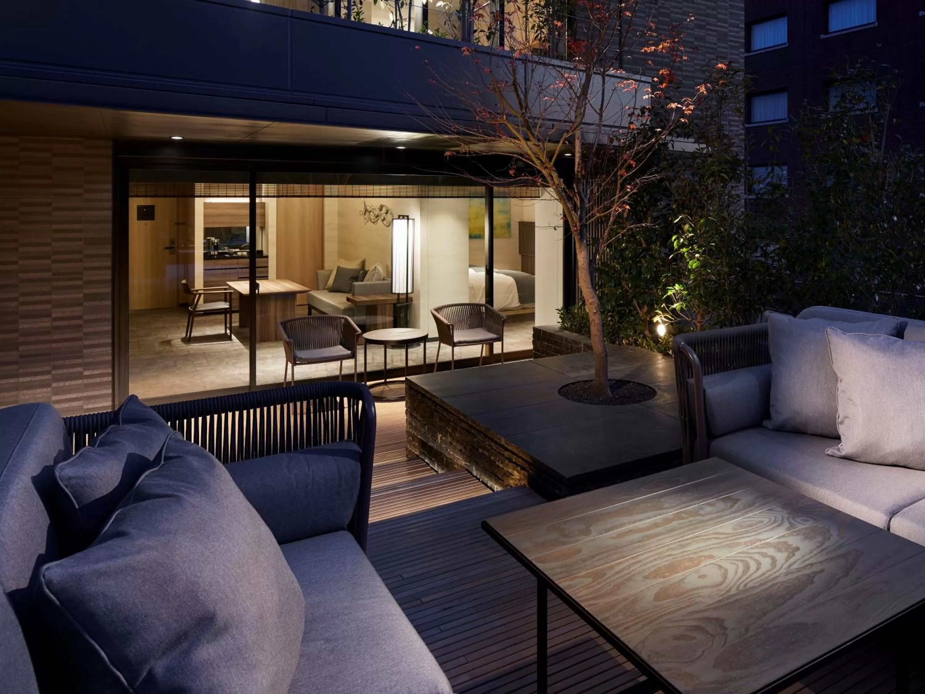 Photo of the whole room in The Thousand Kyoto