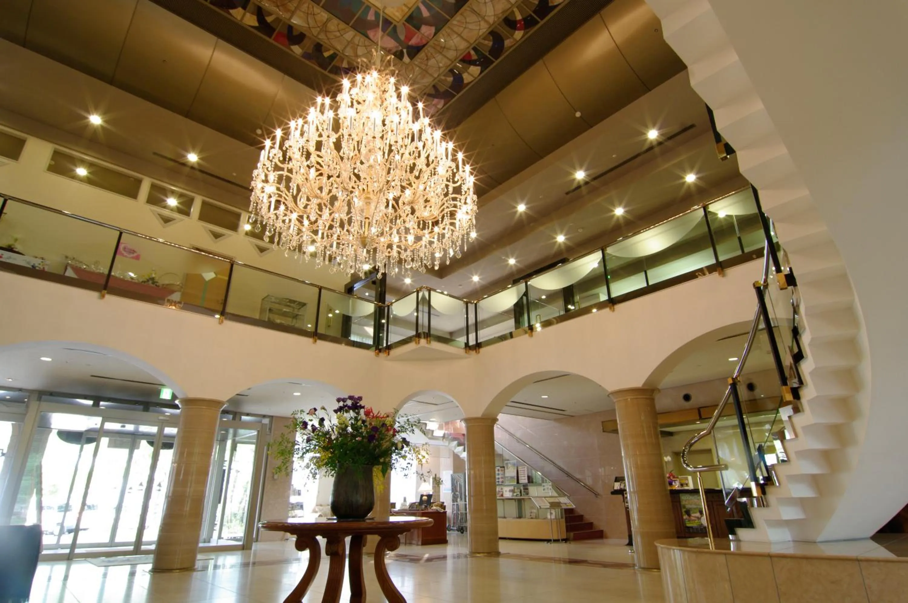 Lobby or reception in Hotel Floracion Nasu