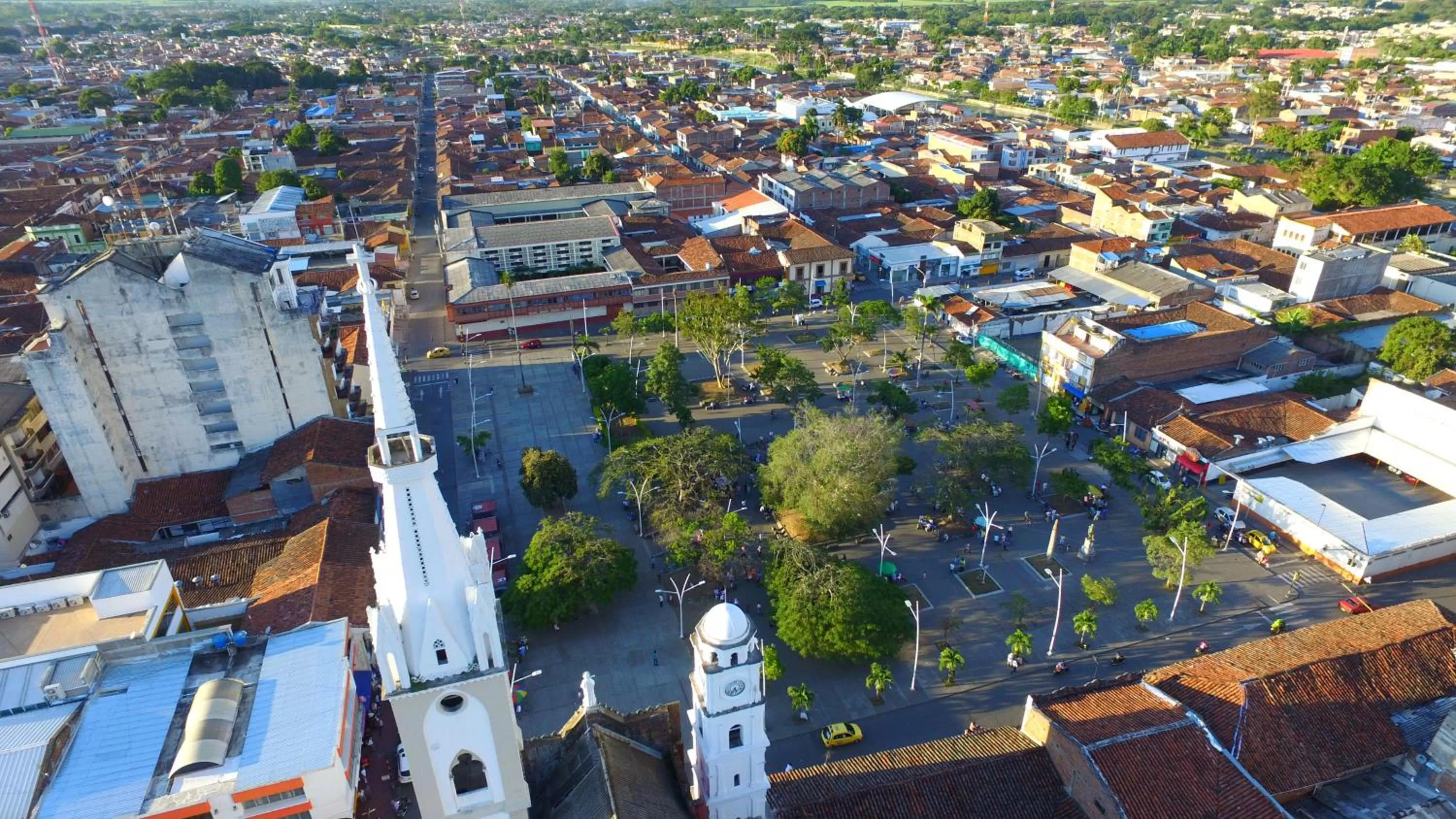 City view in Hotel Cafe Plaza