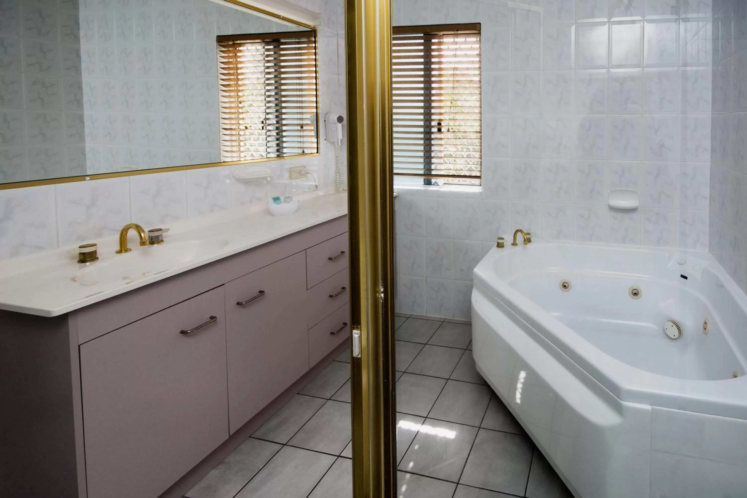 Bathroom in The Beach Motel Hervey Bay