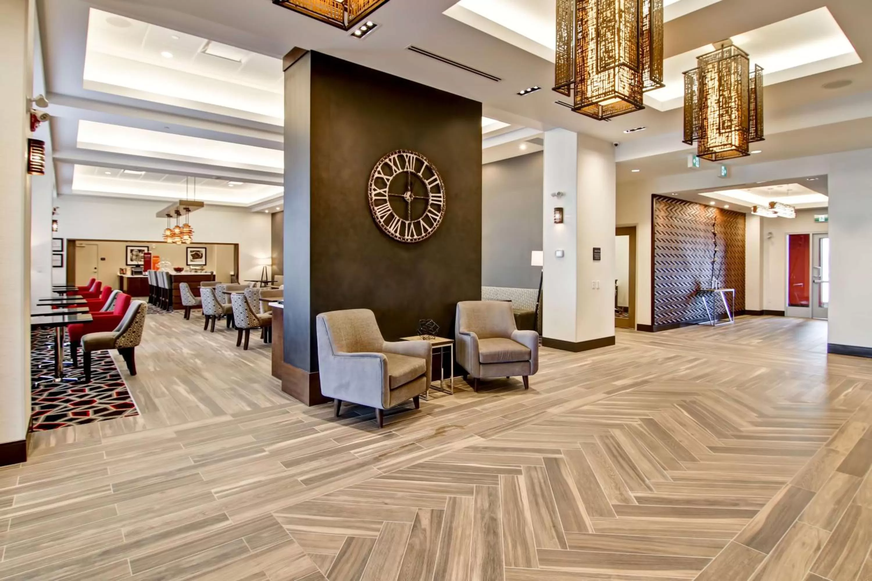 Lobby or reception in Hampton Inn & Suites by Hilton Grande Prairie