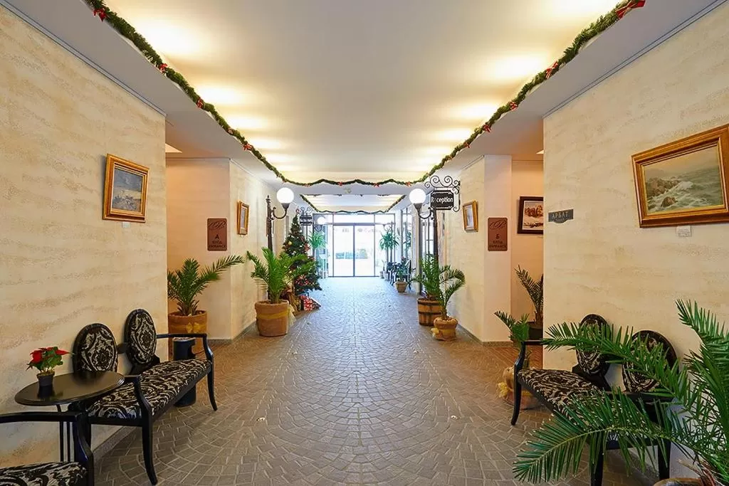Lobby or reception in Penelopa Palace Apart Hotel & SPA