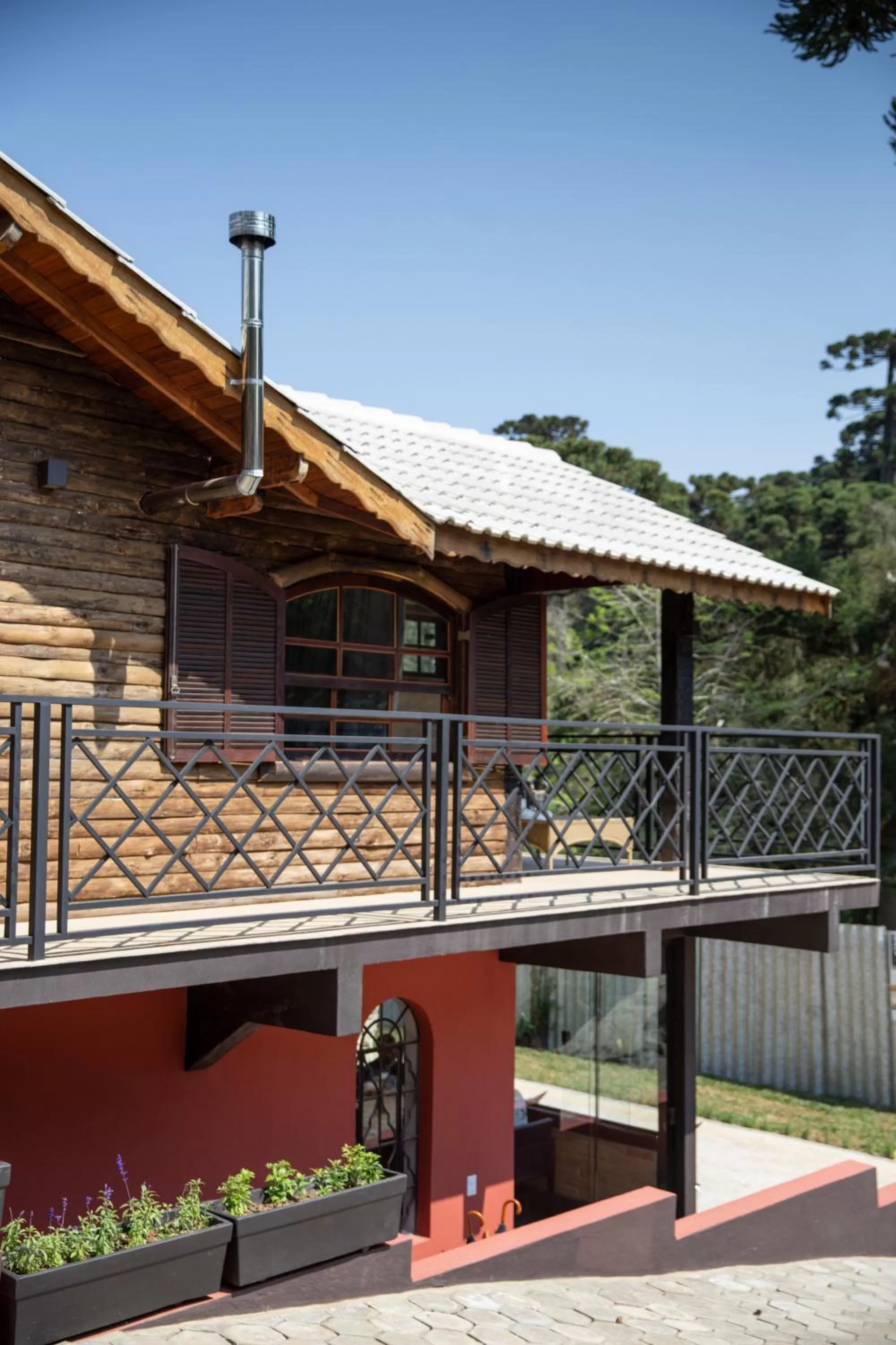 Property building in Pousada Dona Bendita