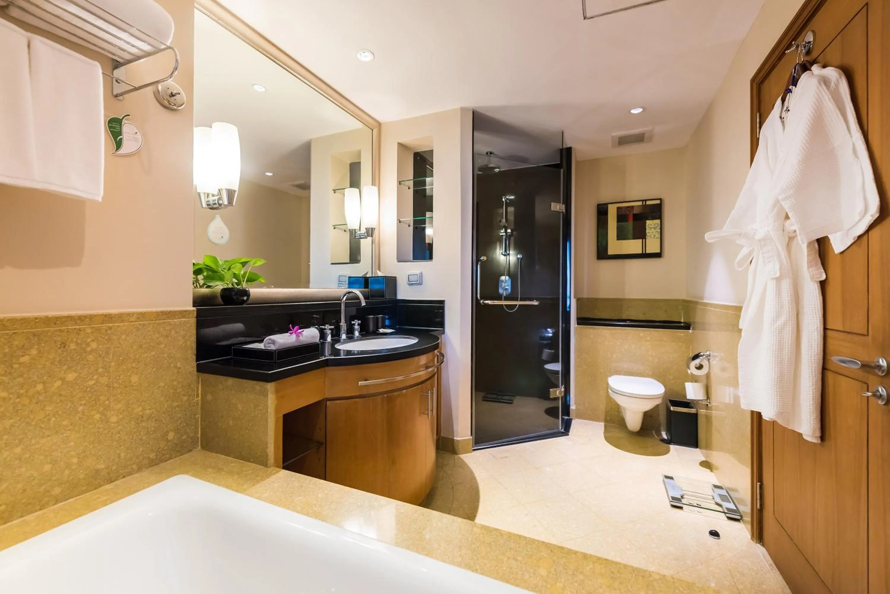 Bathroom in Ascott Sathorn Bangkok