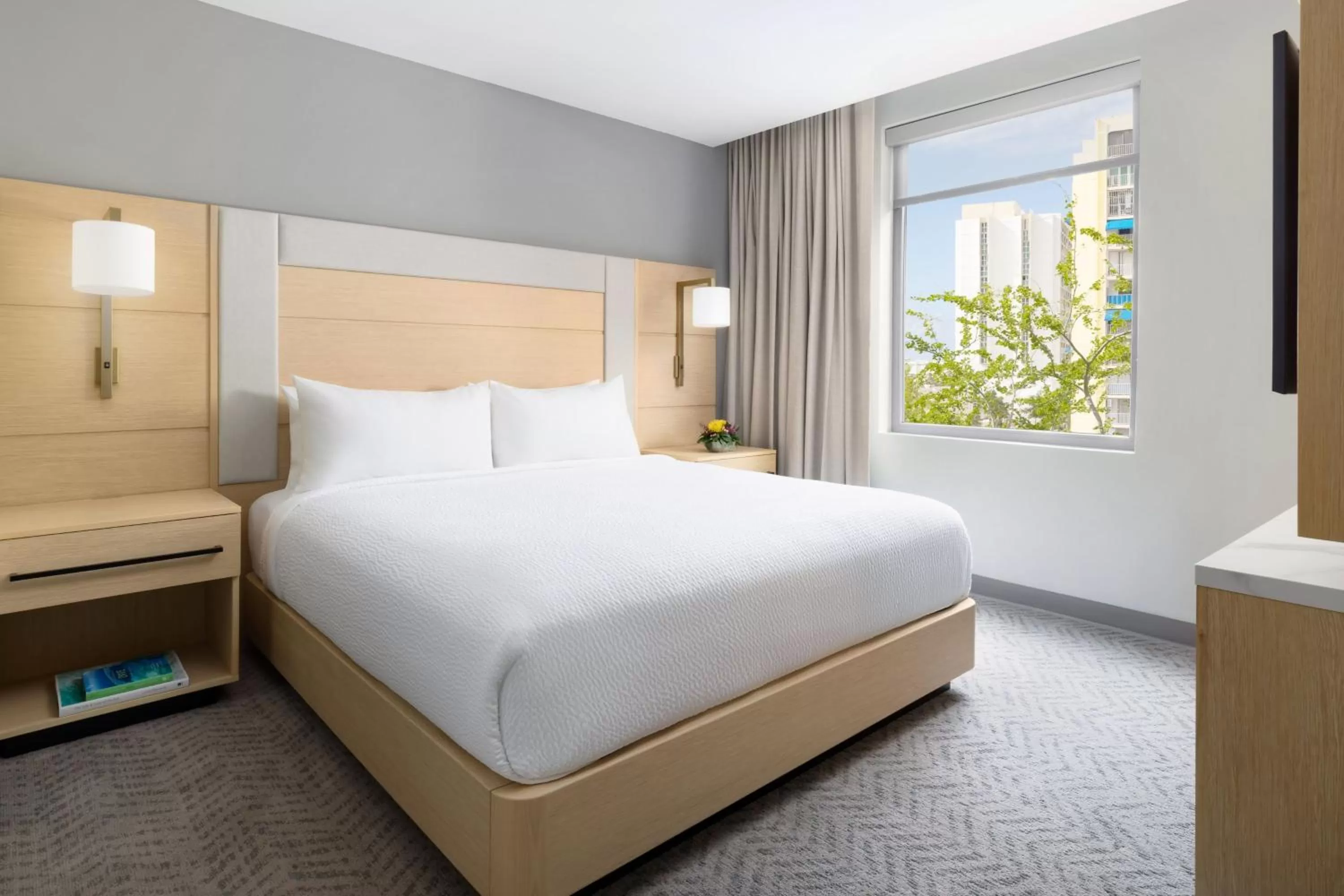 Bedroom, Bed in Residence Inn by Marriott San Juan Isla Verde