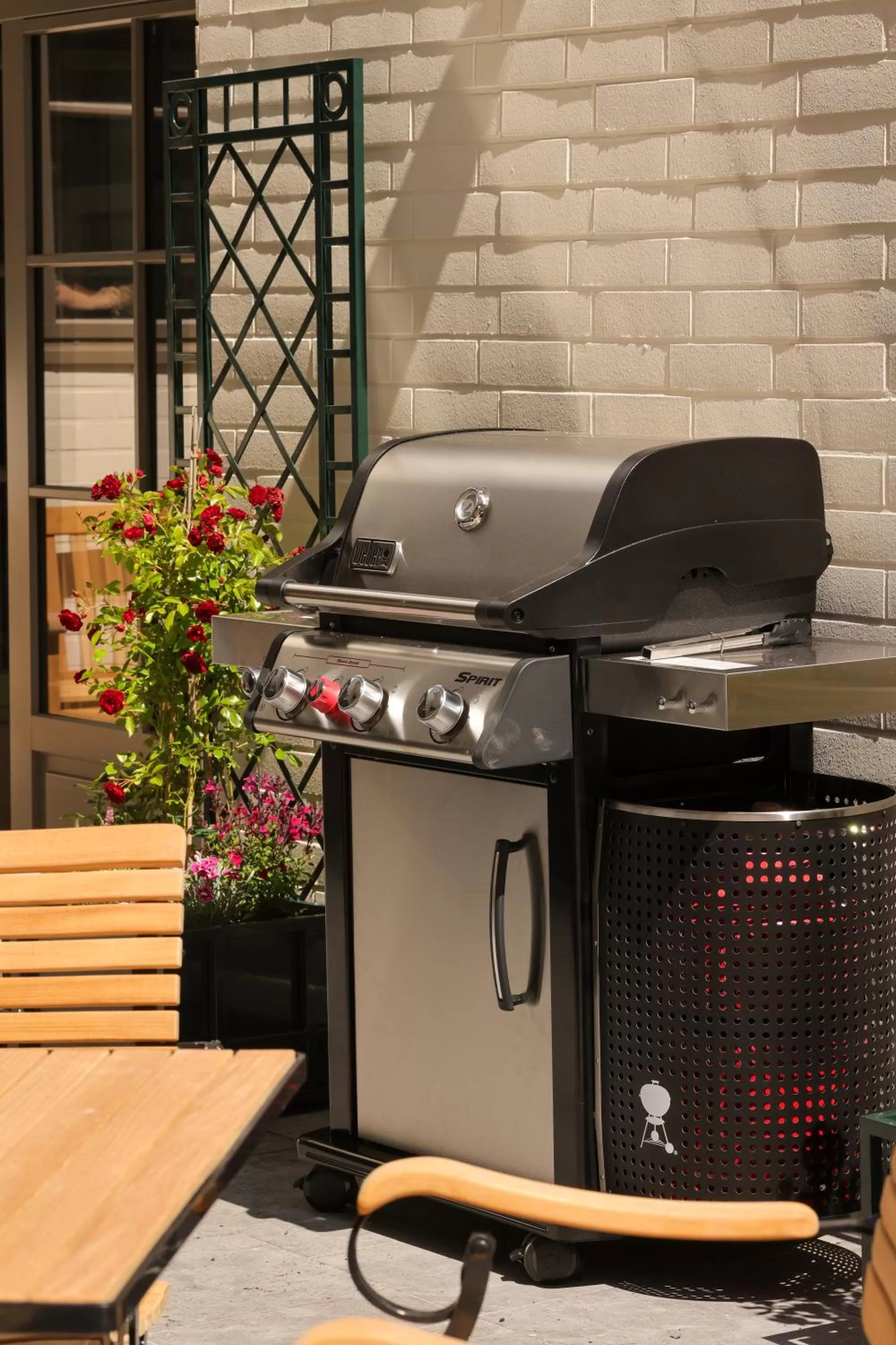 BBQ facilities in Mimosa Hotel