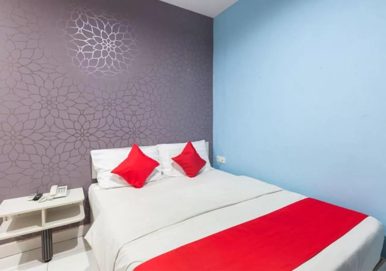 Bed in Hotel Pulai Ipoh