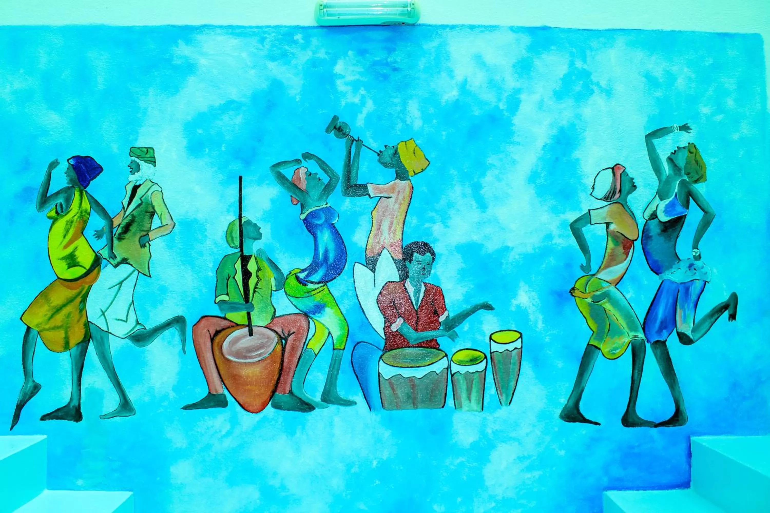 Decorative detail, Swimming Pool in Pensaò Big Game Maio