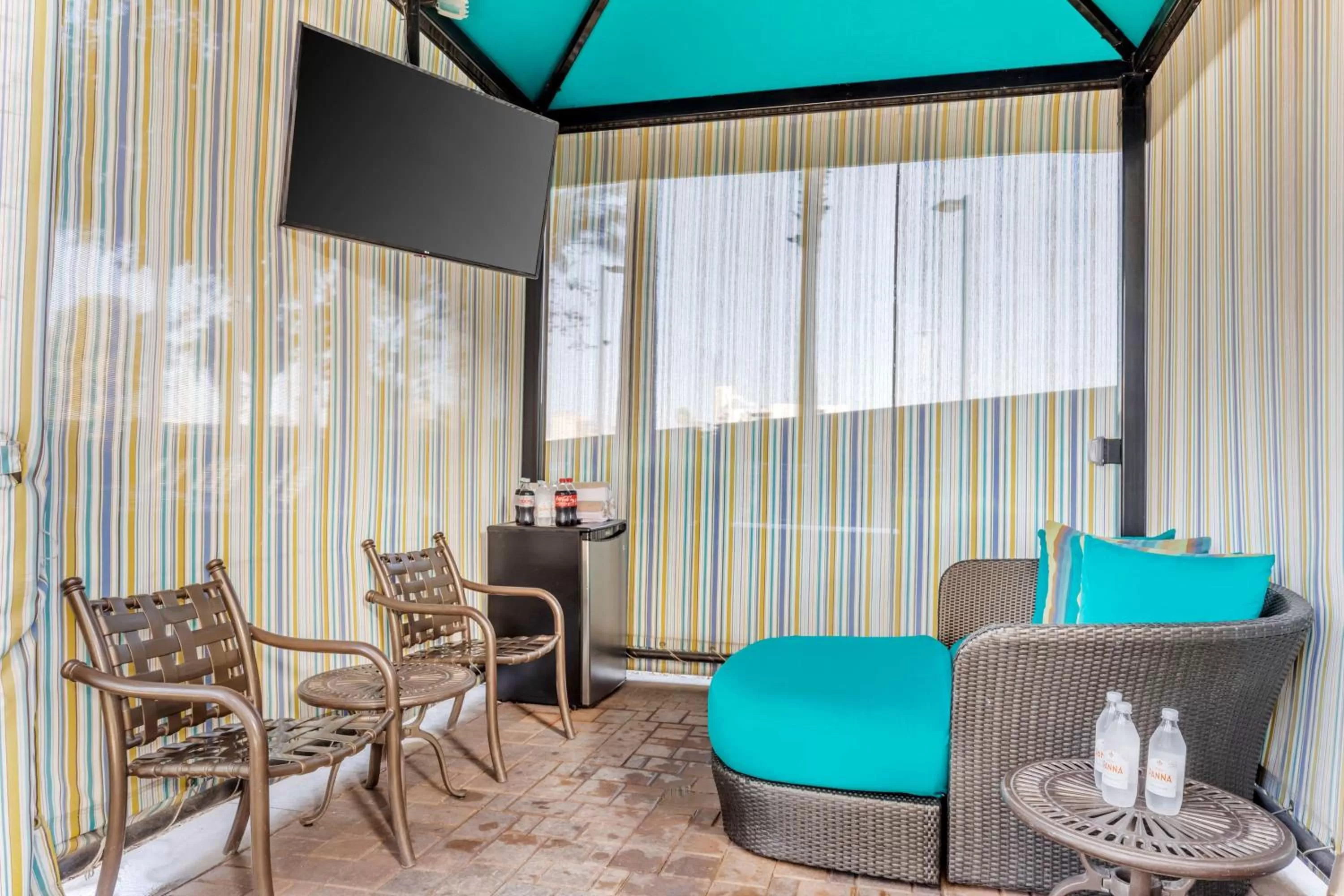 Property building in Hilton Grand Vacations Club on the Las Vegas Strip