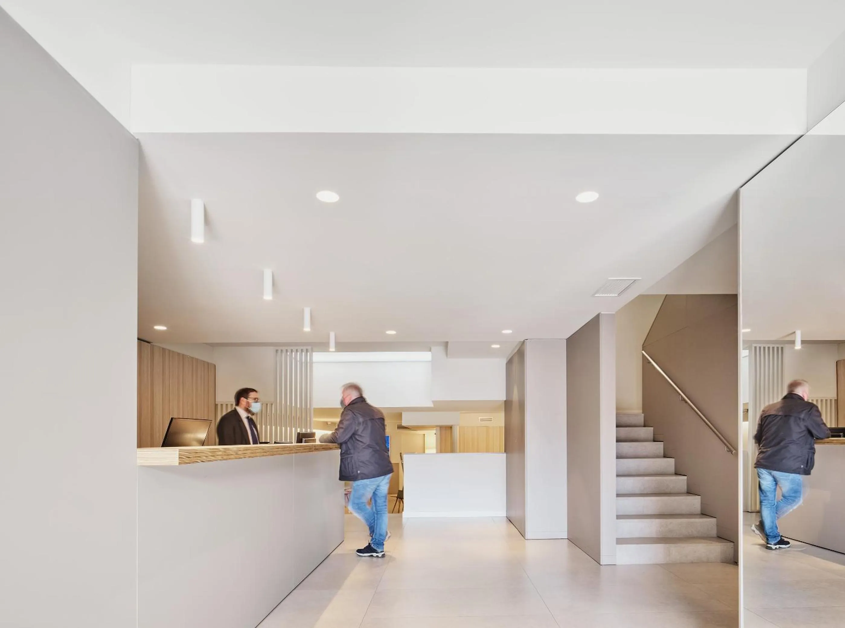 Staff in Hostal Lami