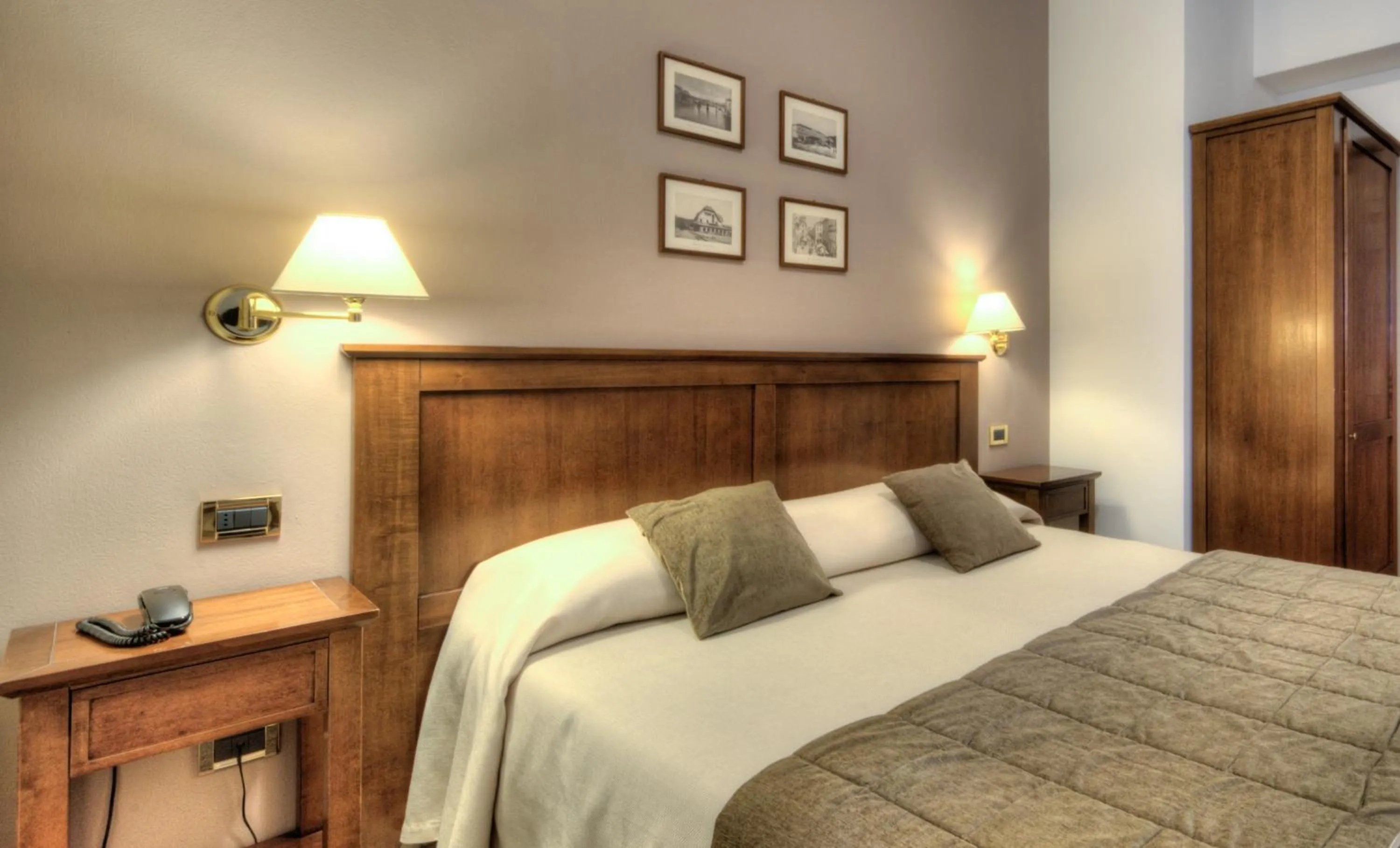 Bed in Hotel Belvedere Thiene