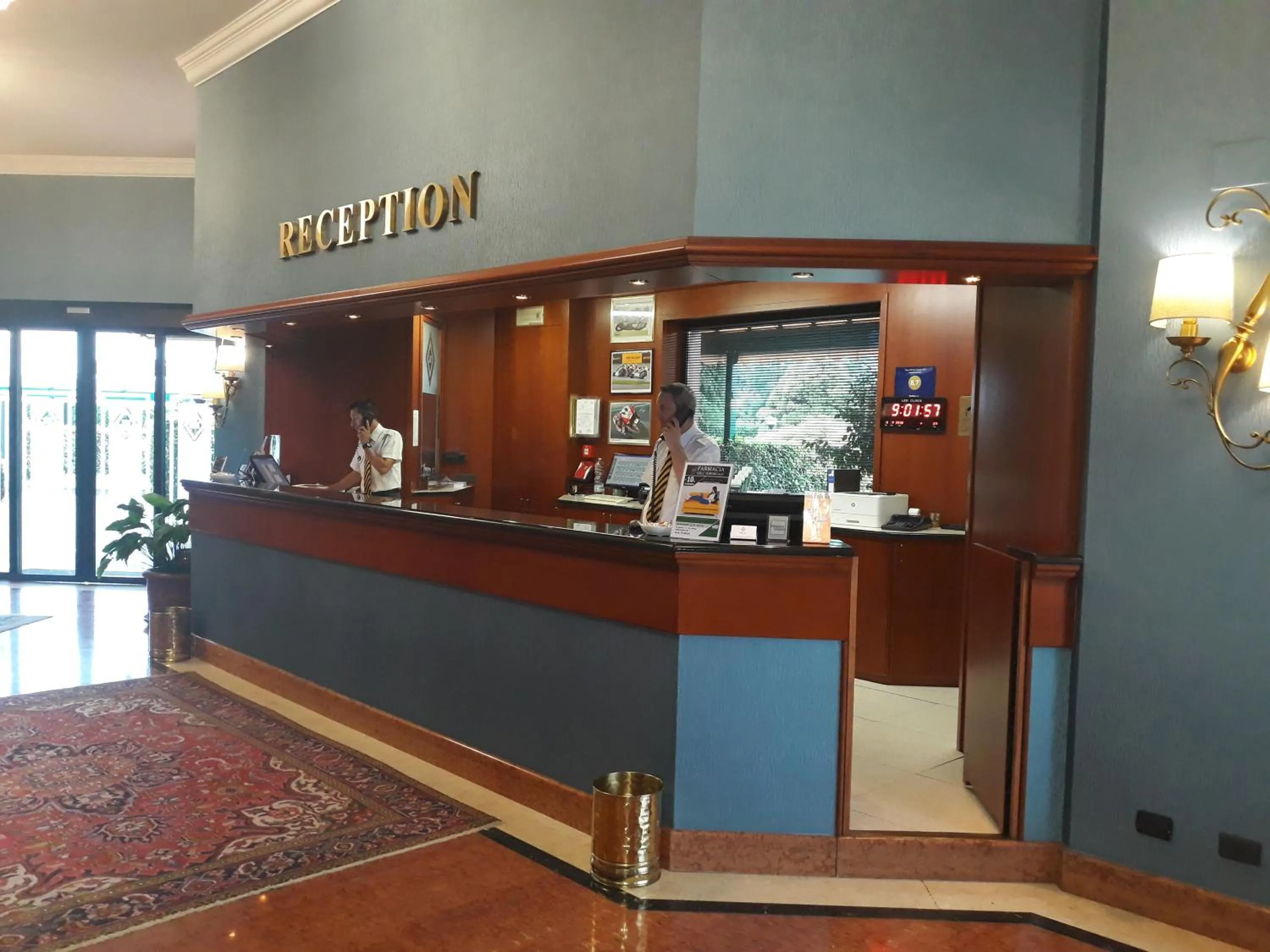 Lobby or reception in Hotel Motel Luna