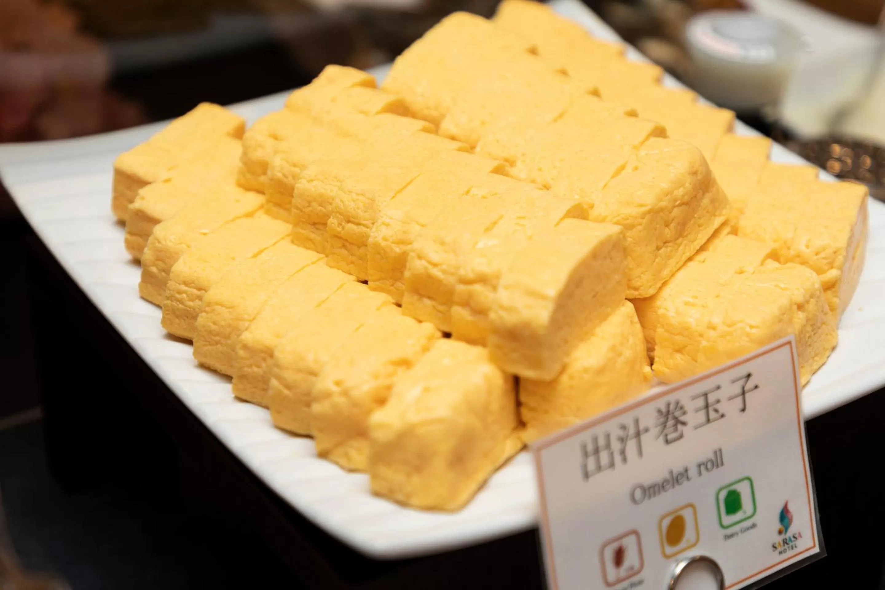 Buffet breakfast in SARASA HOTEL Dotonbori