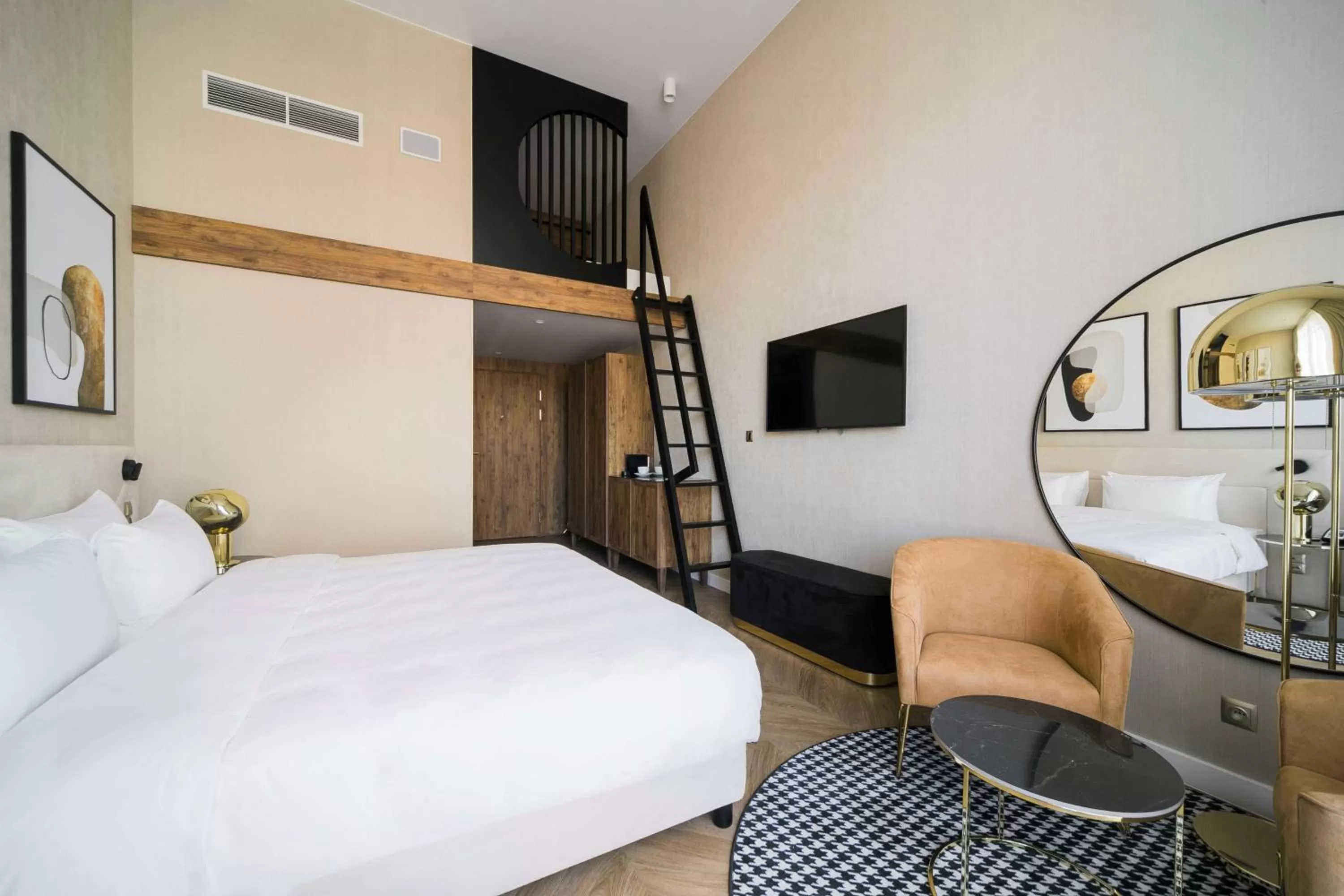 Photo of the whole room, Bed in Radisson Blu Hotel Sopot