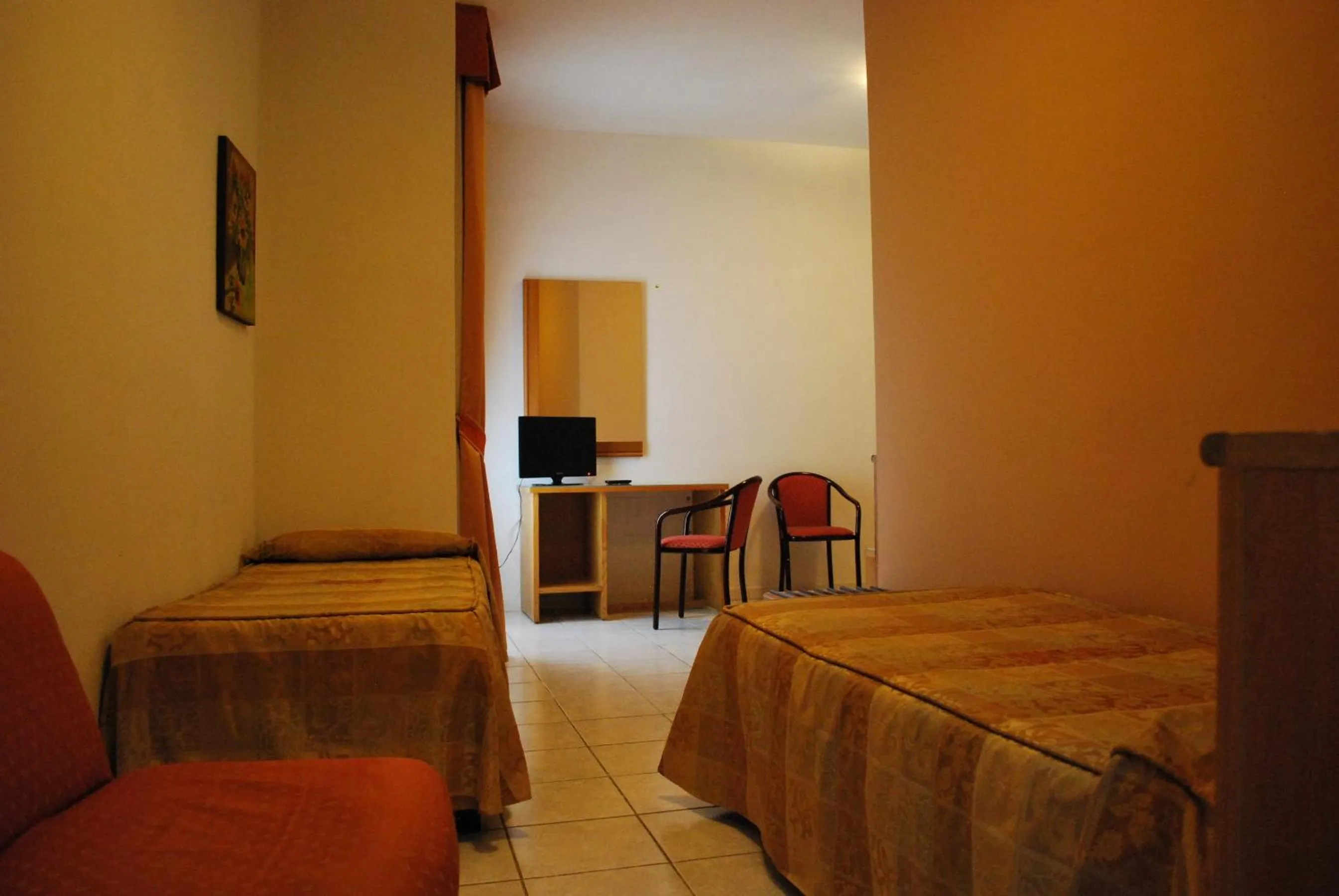 Bed in Hotel Tre Torri