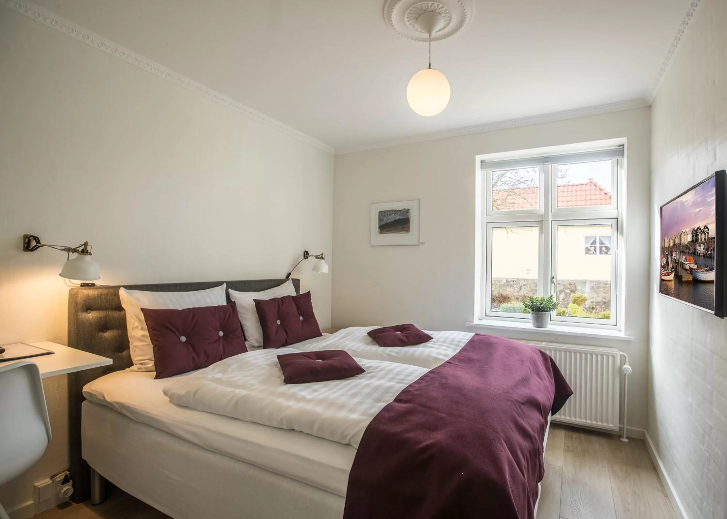 Bed in Hotel Postgaarden i Mariager