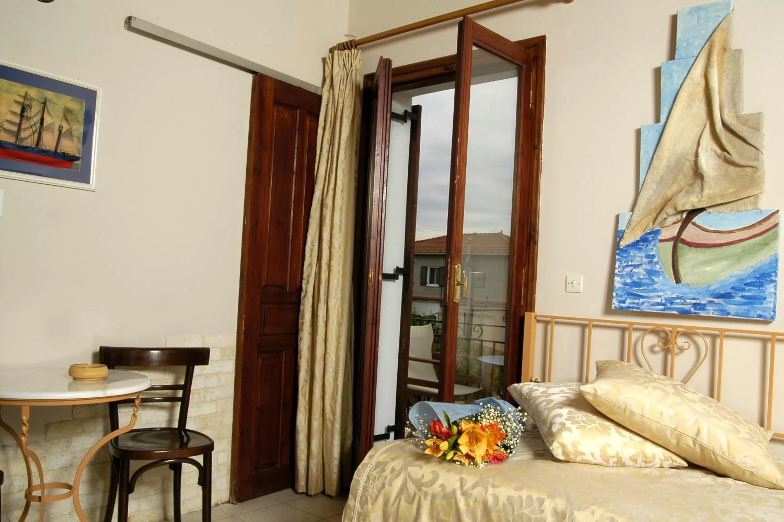 Bedroom, Bed in Filoxenia Studios