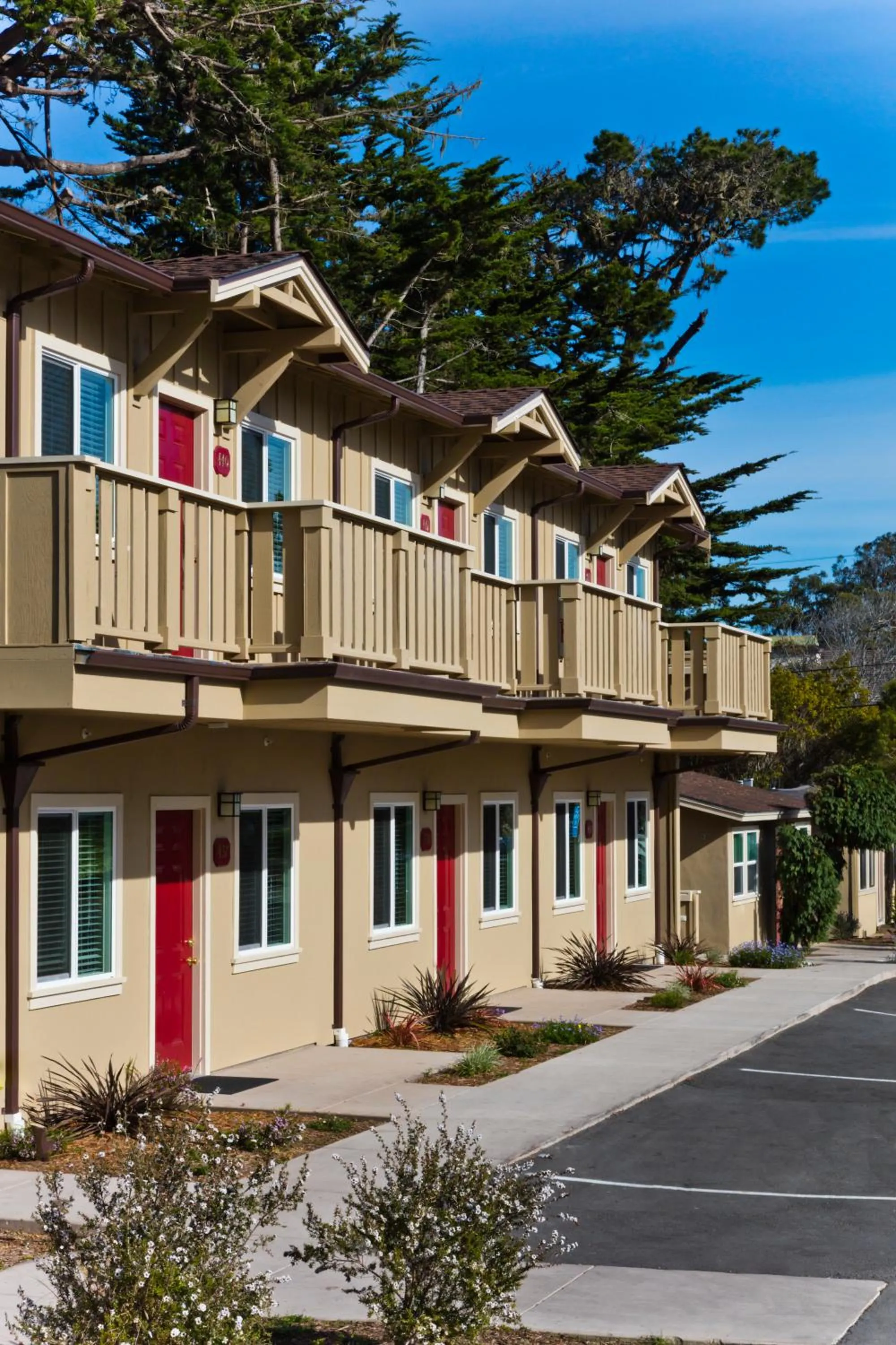 Bird's eye view in Monterey Peninsula Inn