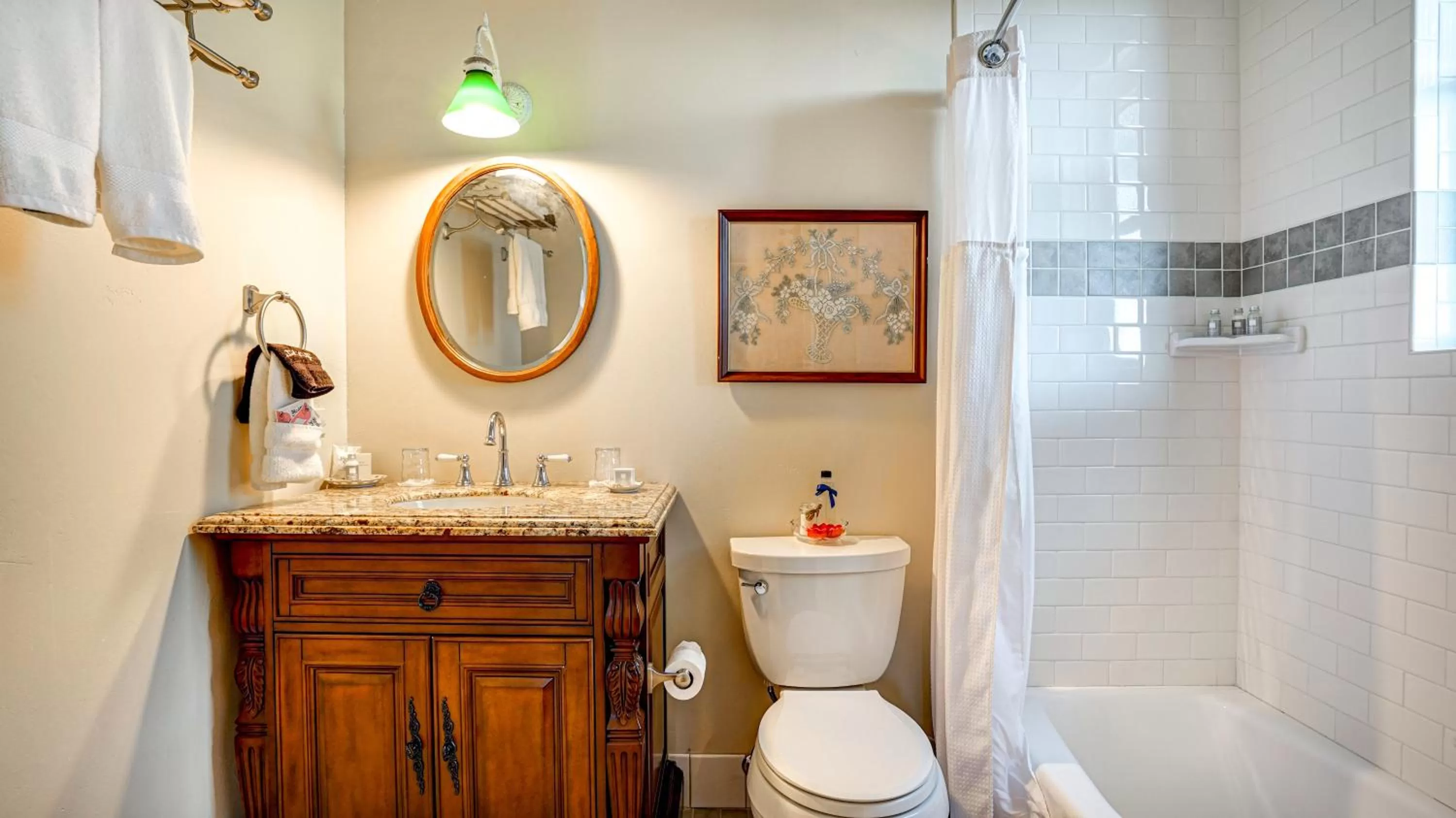 Bathroom in The River Belle Inn