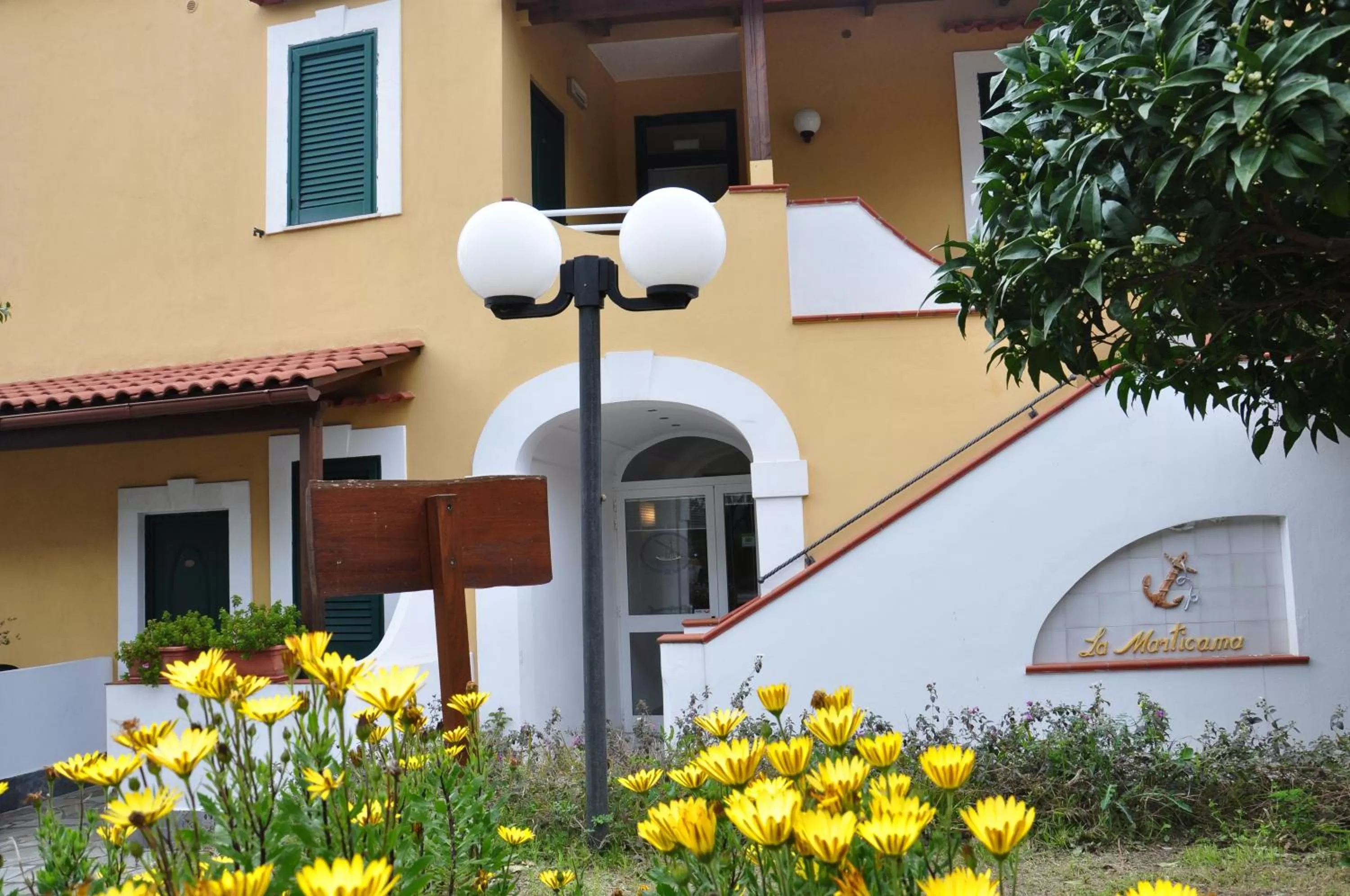 Facade/entrance in Hotel La Marticana