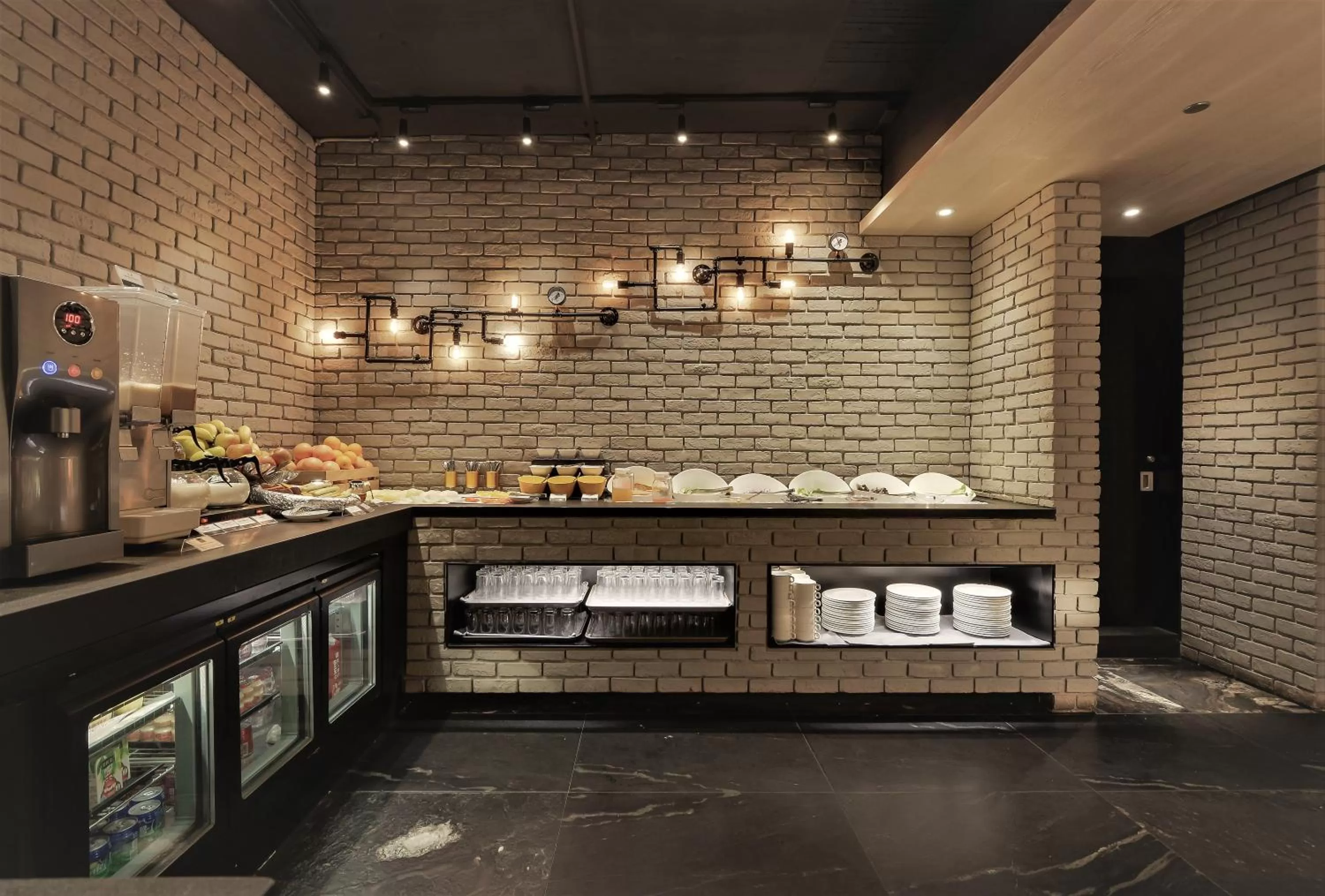 Buffet breakfast in Starhaus Hotel