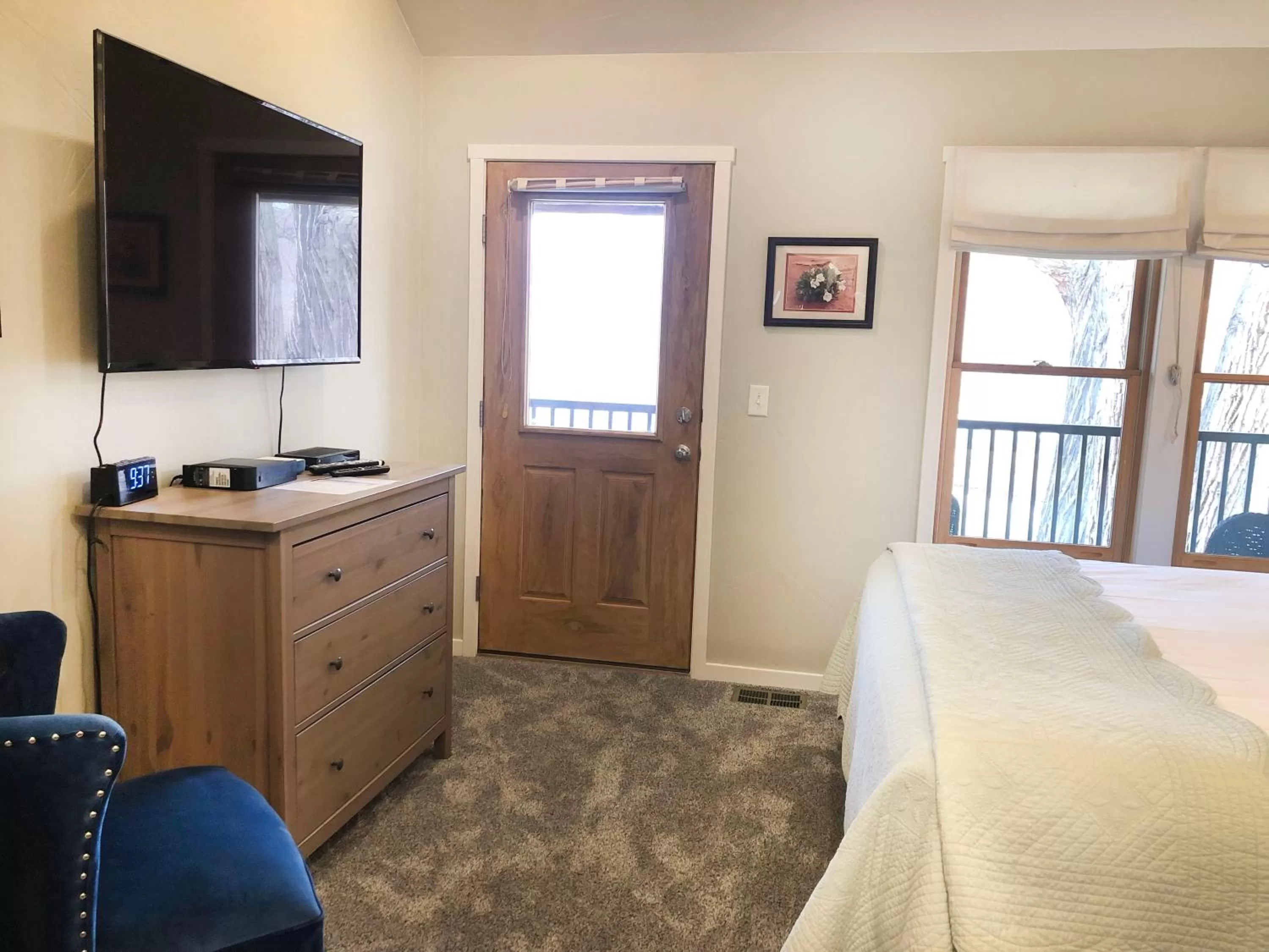 Bed in Moab Springs Ranch