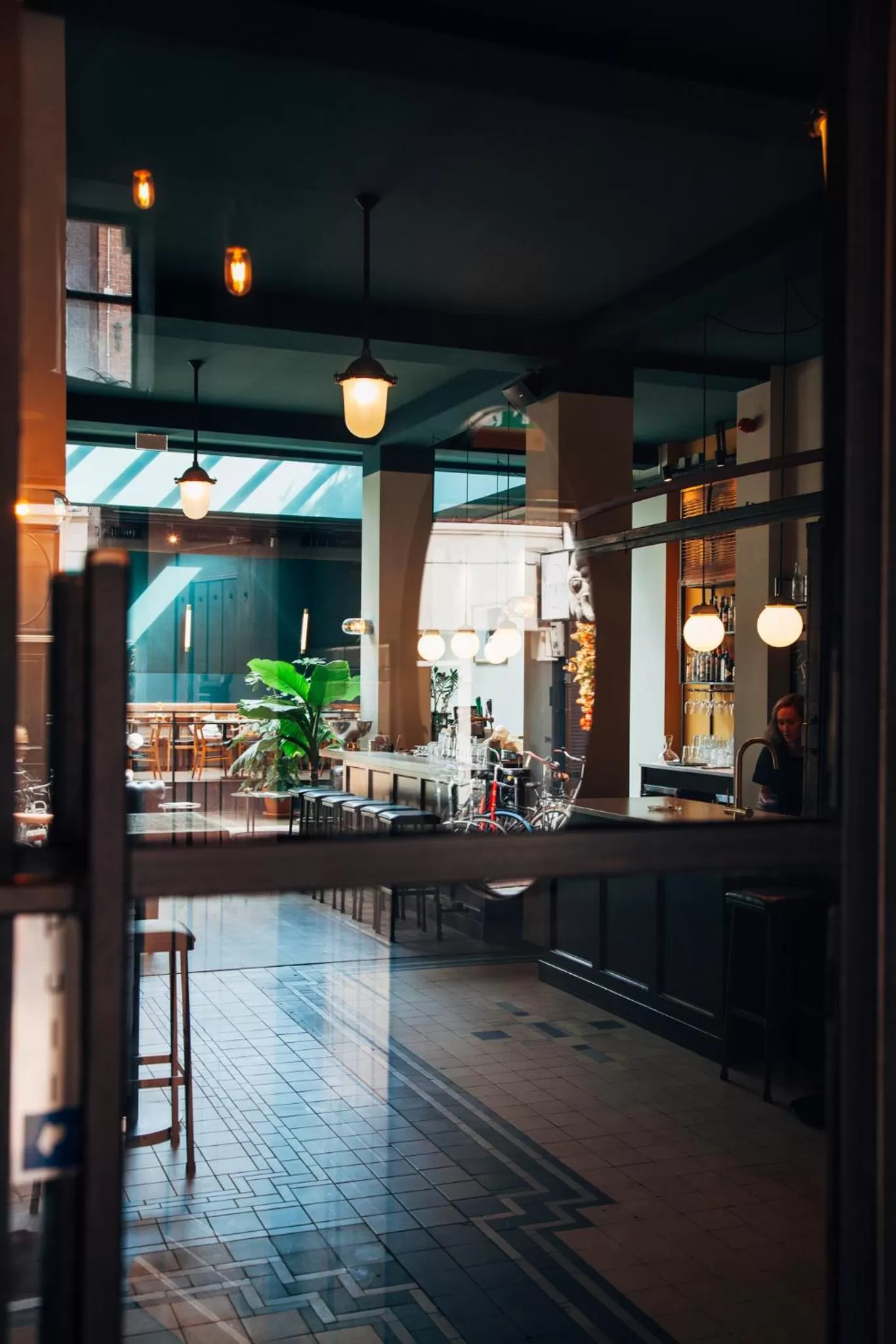 Dining area in The Bank Hotel