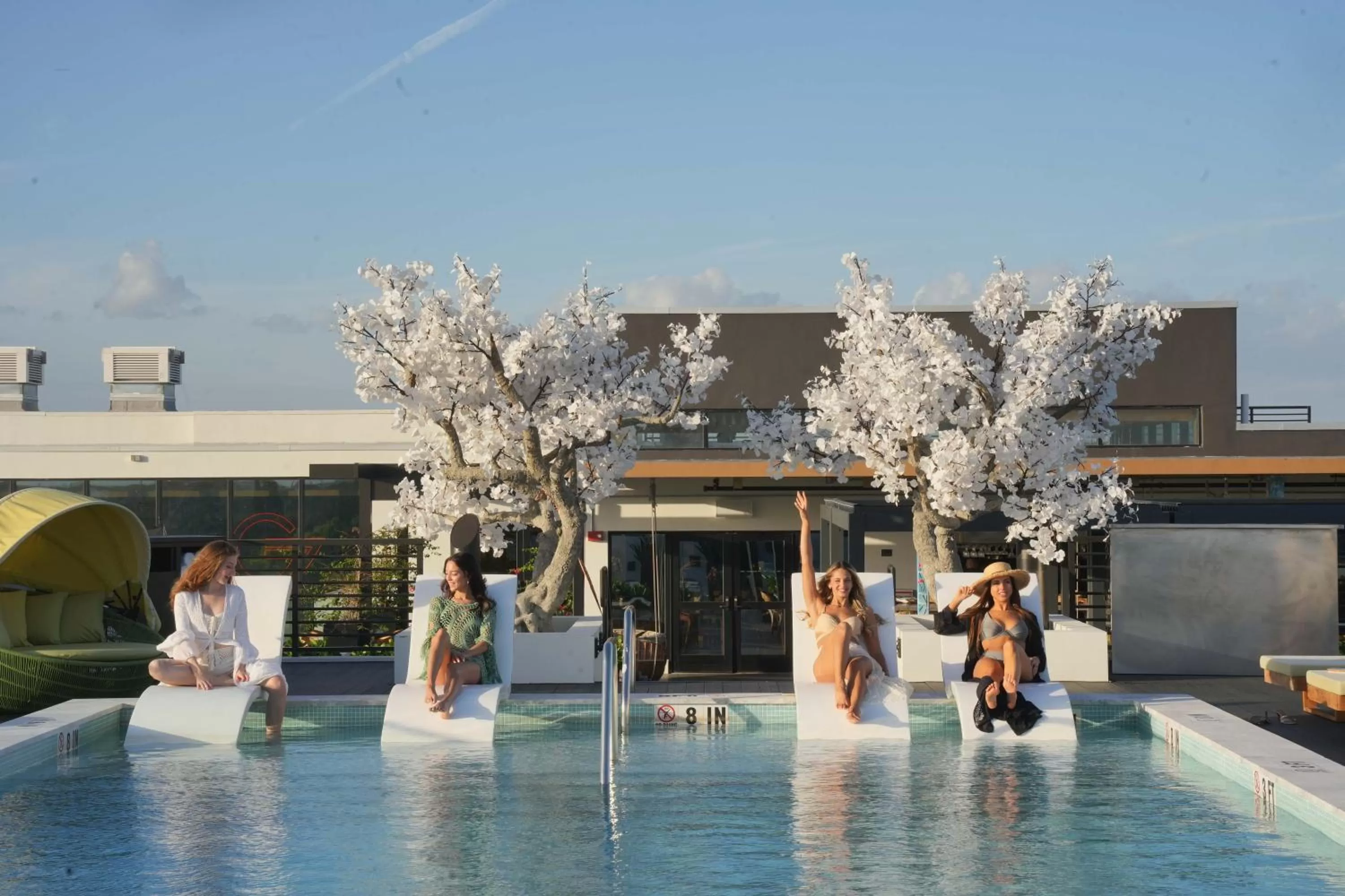 Pool view in Dolce by Wyndham Hollywood