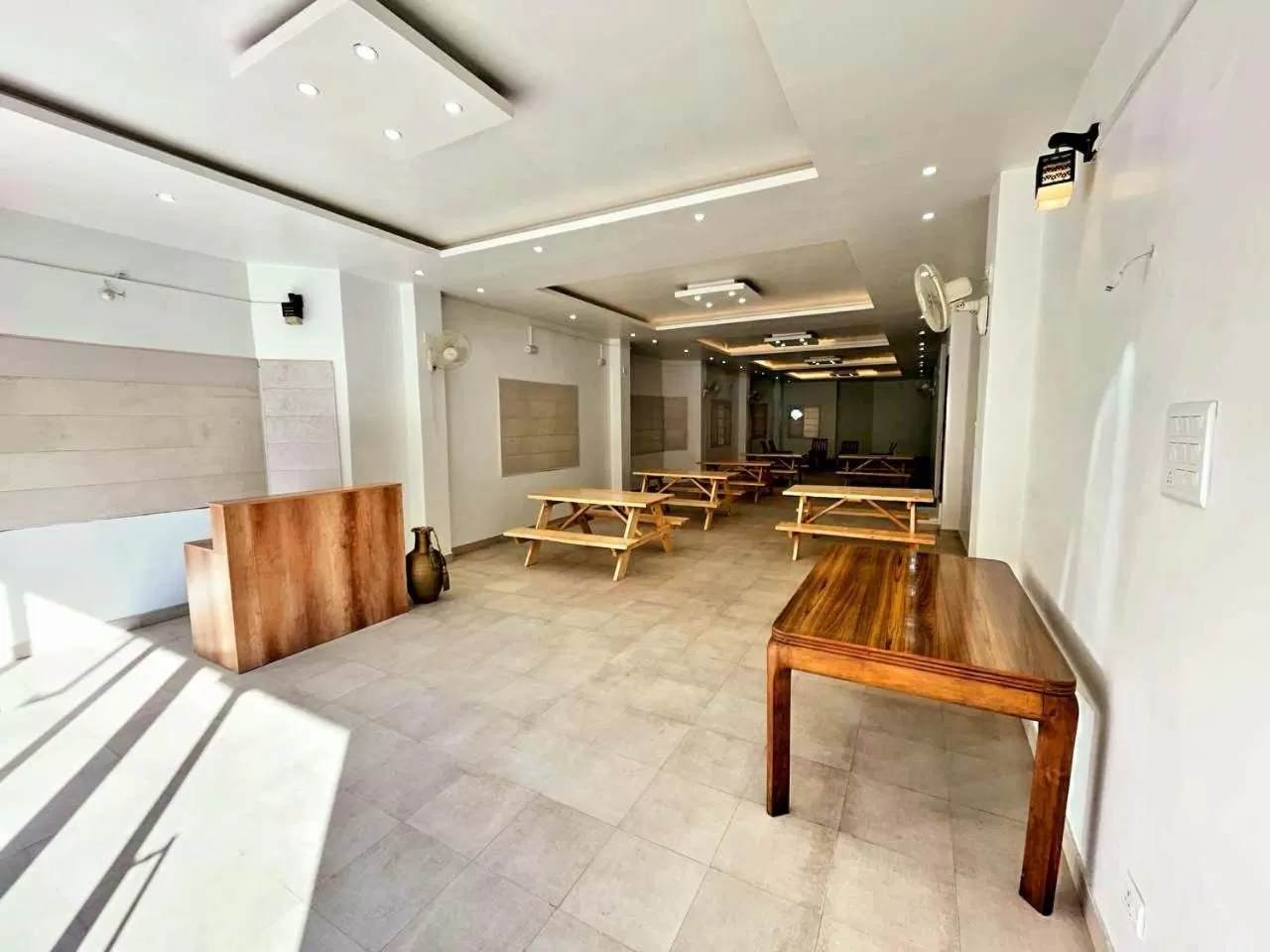 Seating area in The Wild Yak