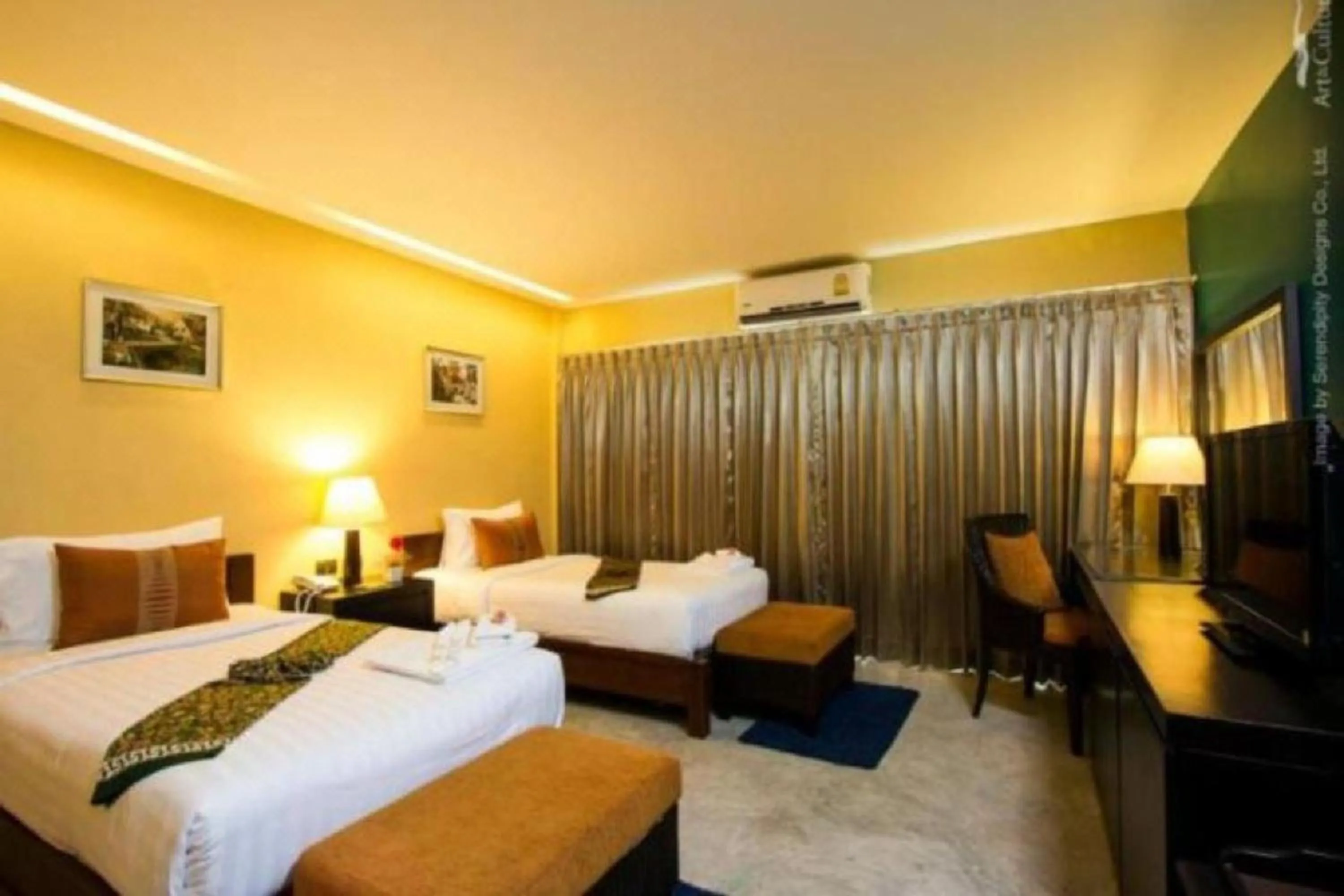 Bedroom, Bed in Baan PhuAnda Phuket