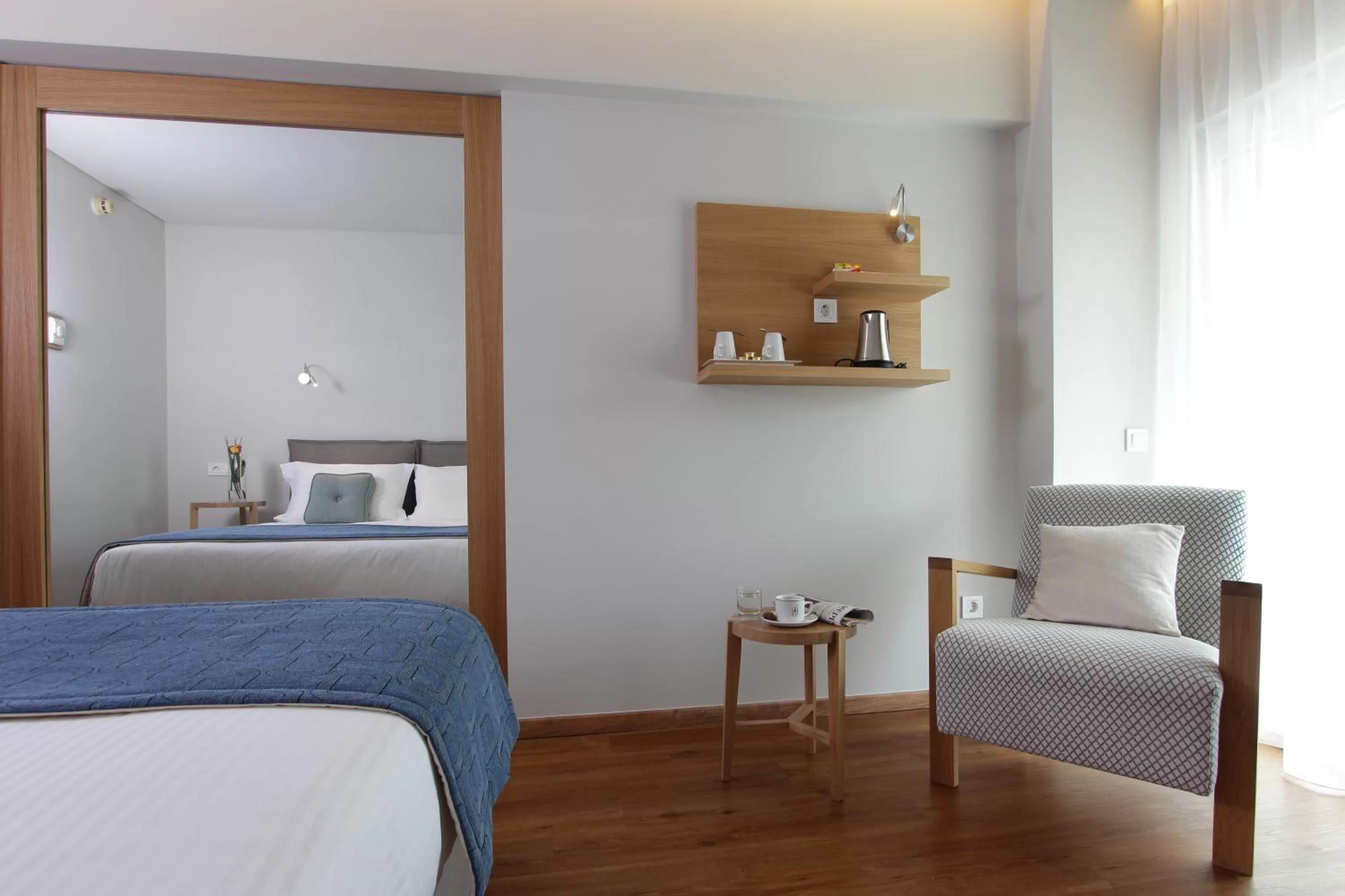 Photo of the whole room, Bed in Golden Age Athens Hotel