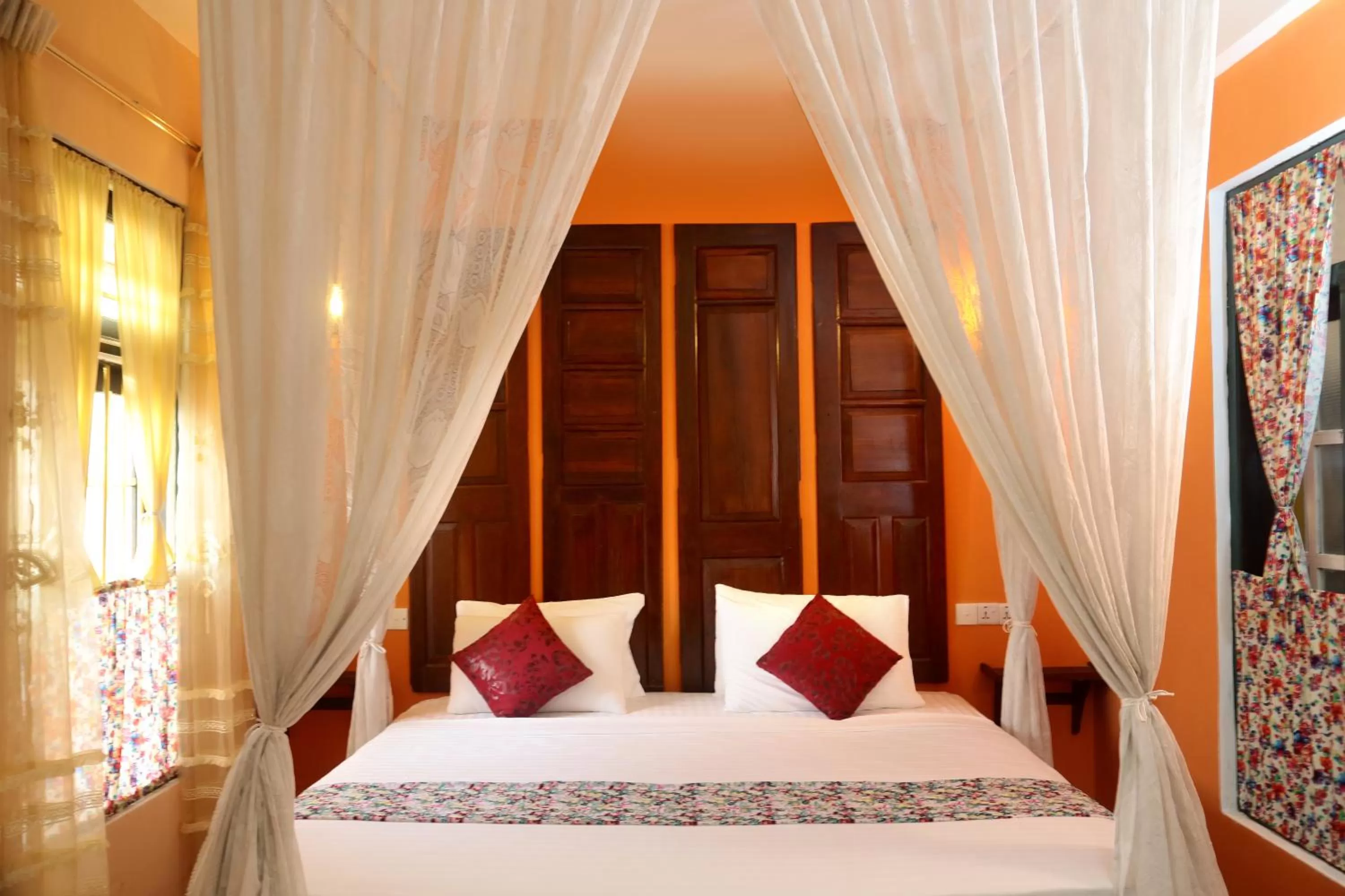 Bedroom, Bed in Villa Ceylon