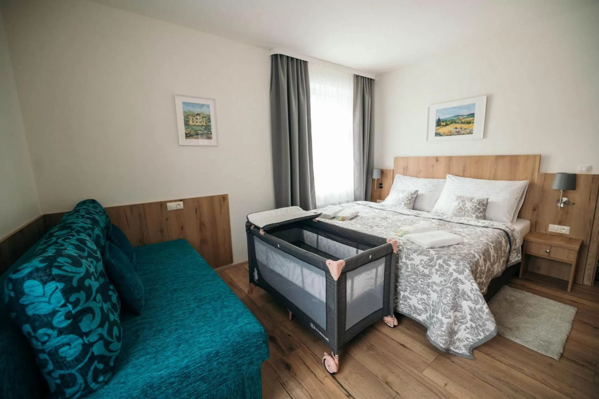 Photo of the whole room, Bed in Vila Jáchymov