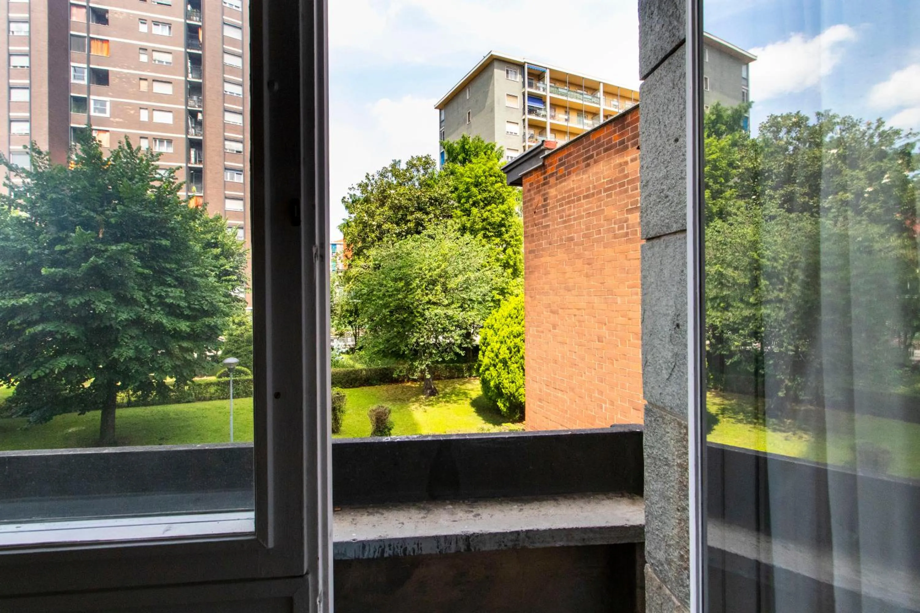 Balcony/Terrace in Hotel Cristallo Torino