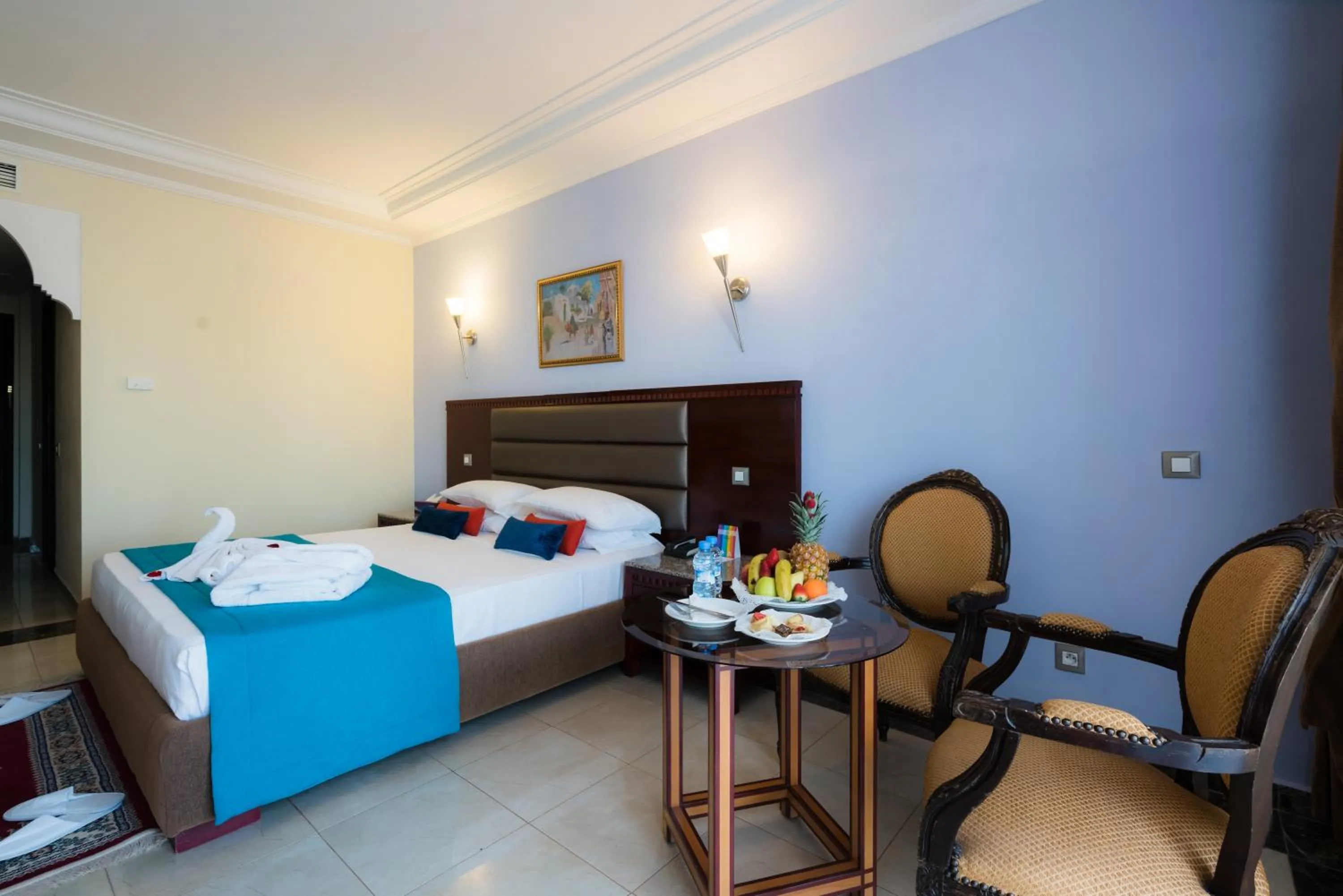 Bed in Pickalbatros Aqua Fun Club All Inclusive