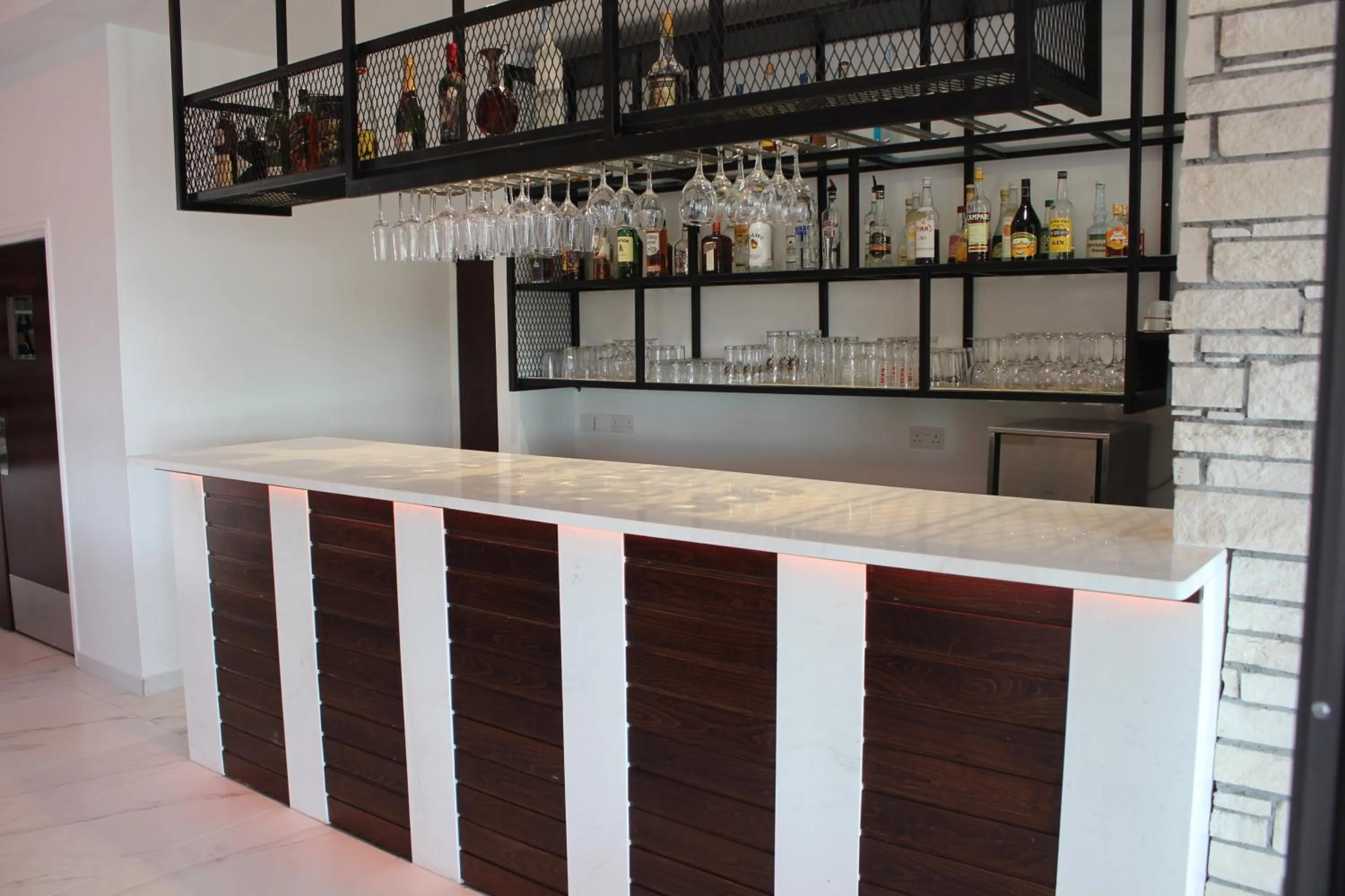 Lounge or bar in Petsas Apartments
