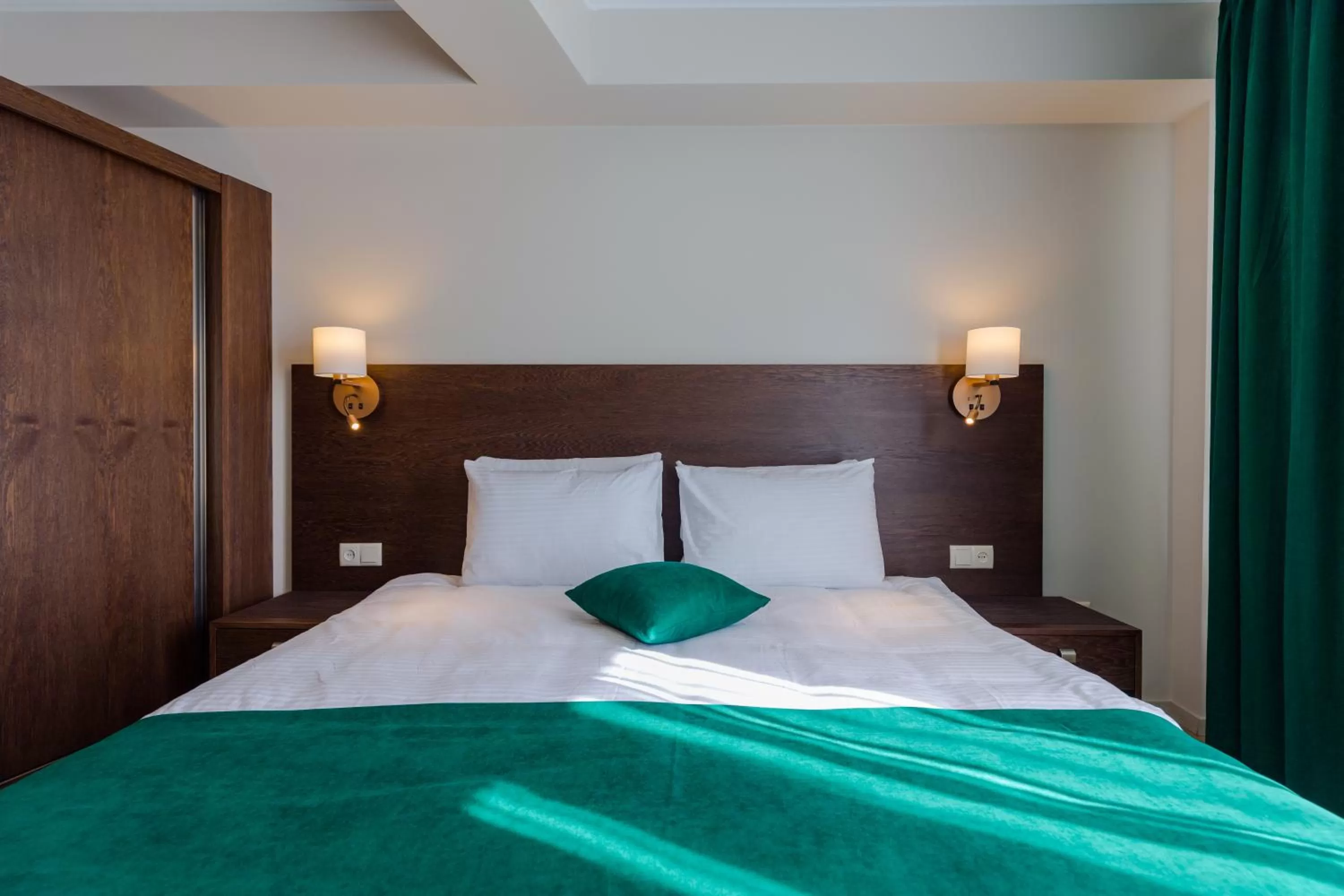 Bed in Hotel BLOOM Batumi