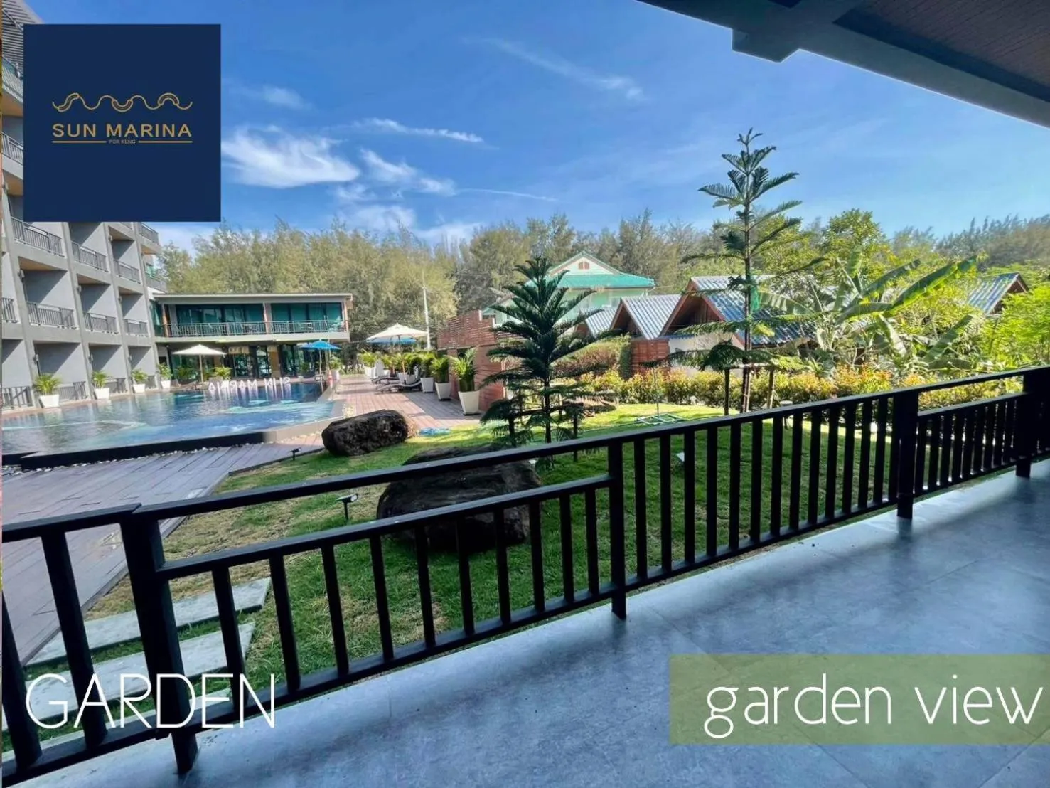 Garden in Sun Marina Cha-Am