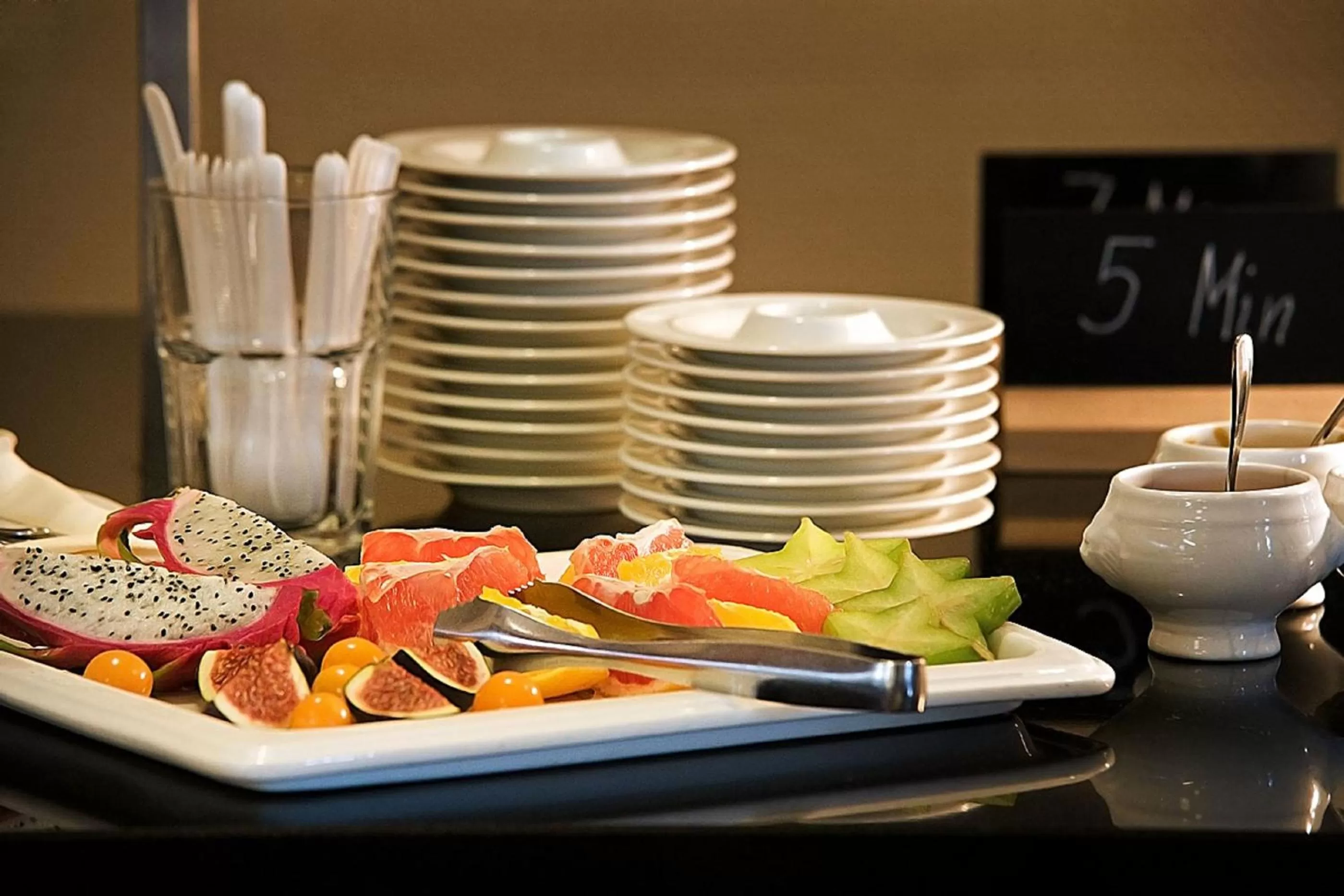 Buffet breakfast in Best Western Hotel President