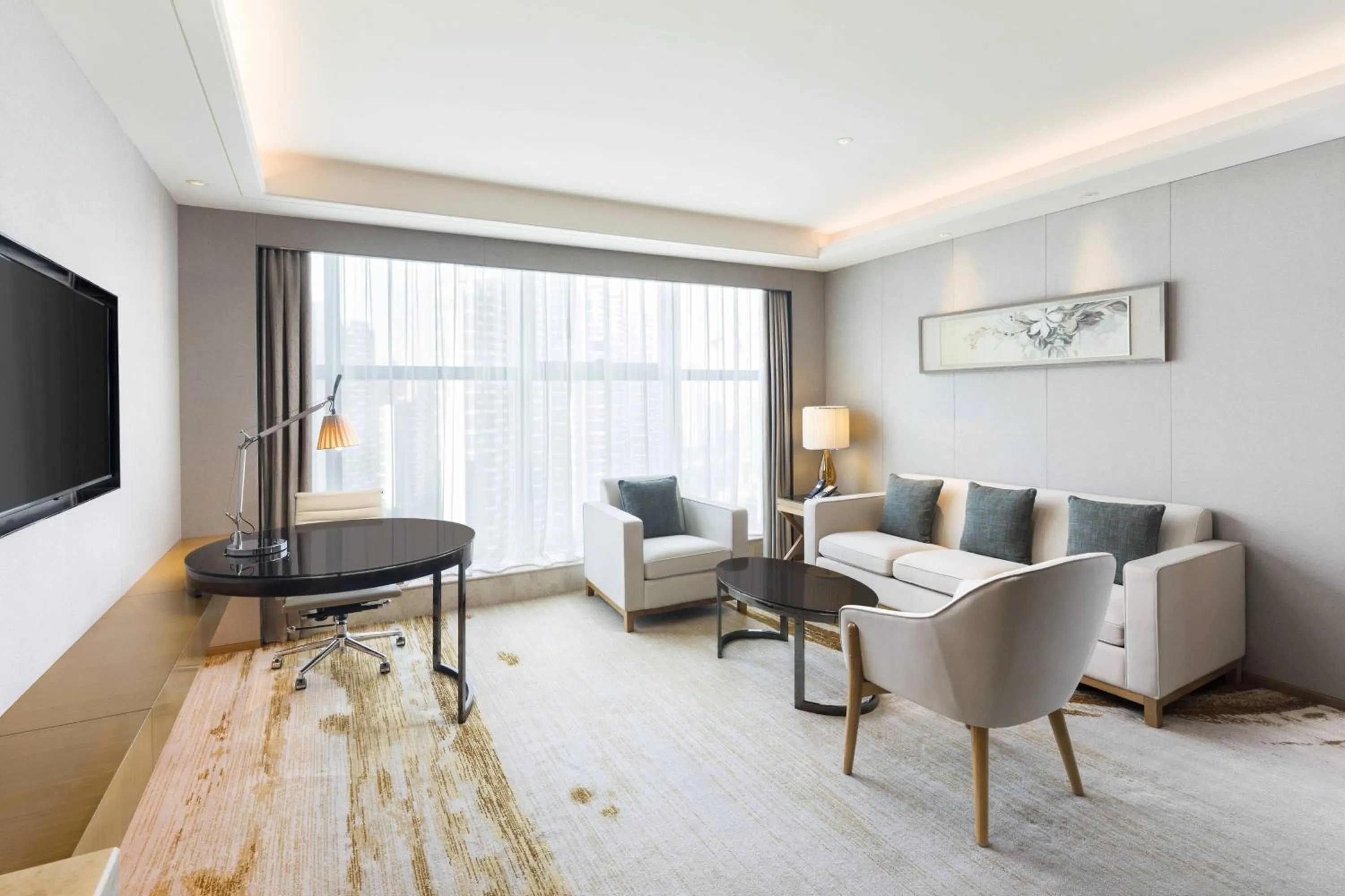 Living room in Courtyard by Marriott Zhengzhou East