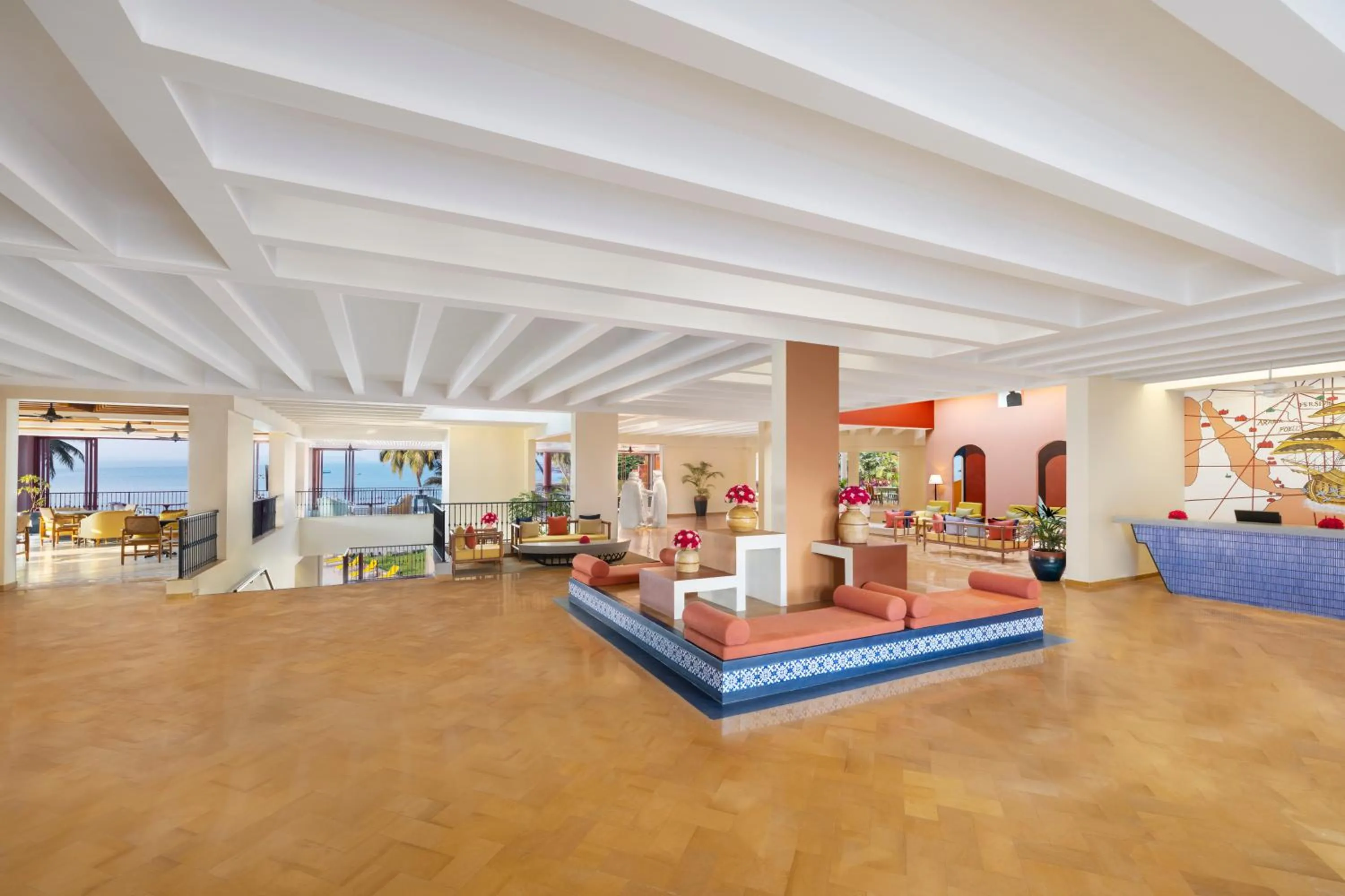 Lobby or reception in Taj Cidade de Goa Heritage, Goa