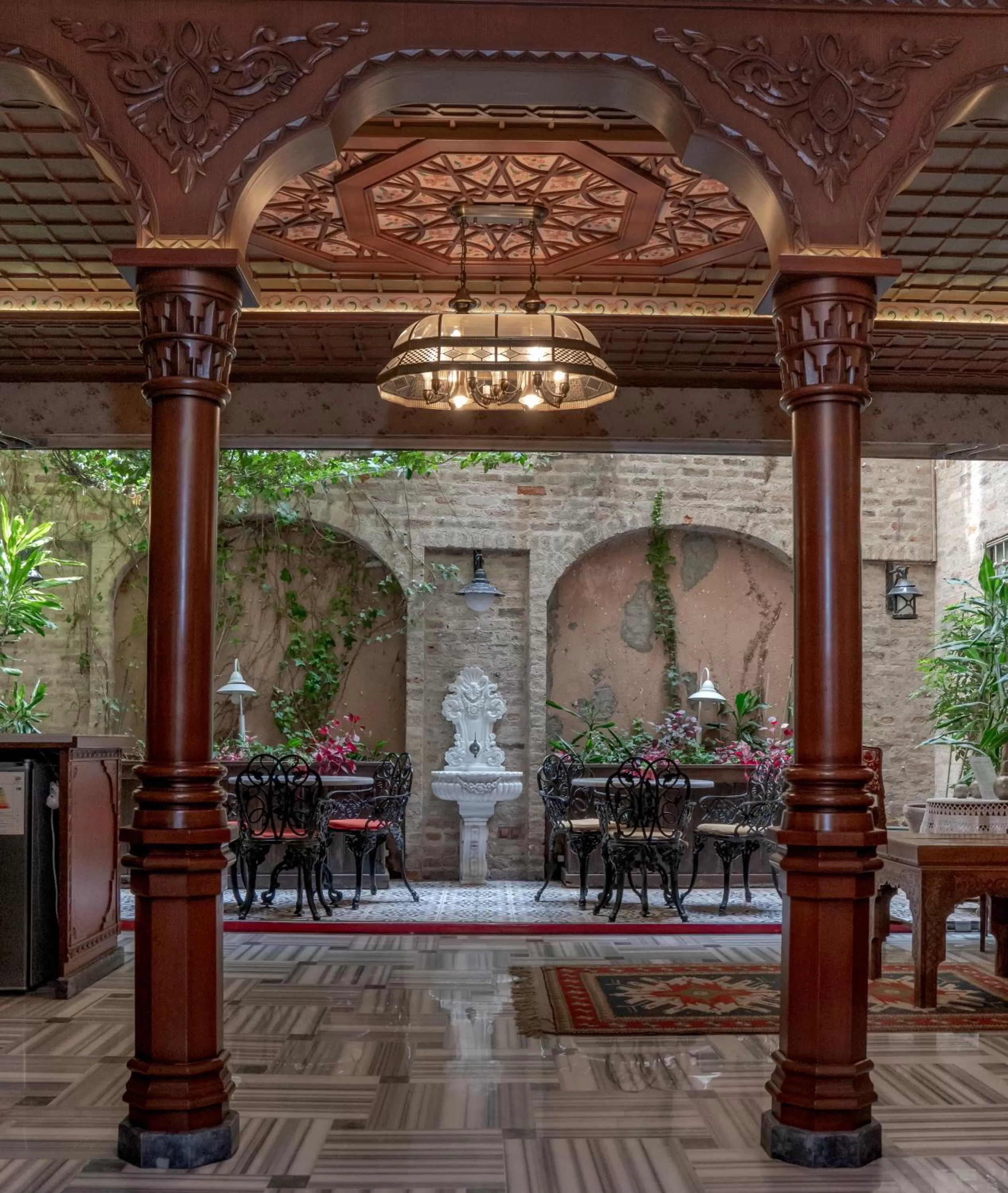 Lobby or reception in Hotel Niles Istanbul