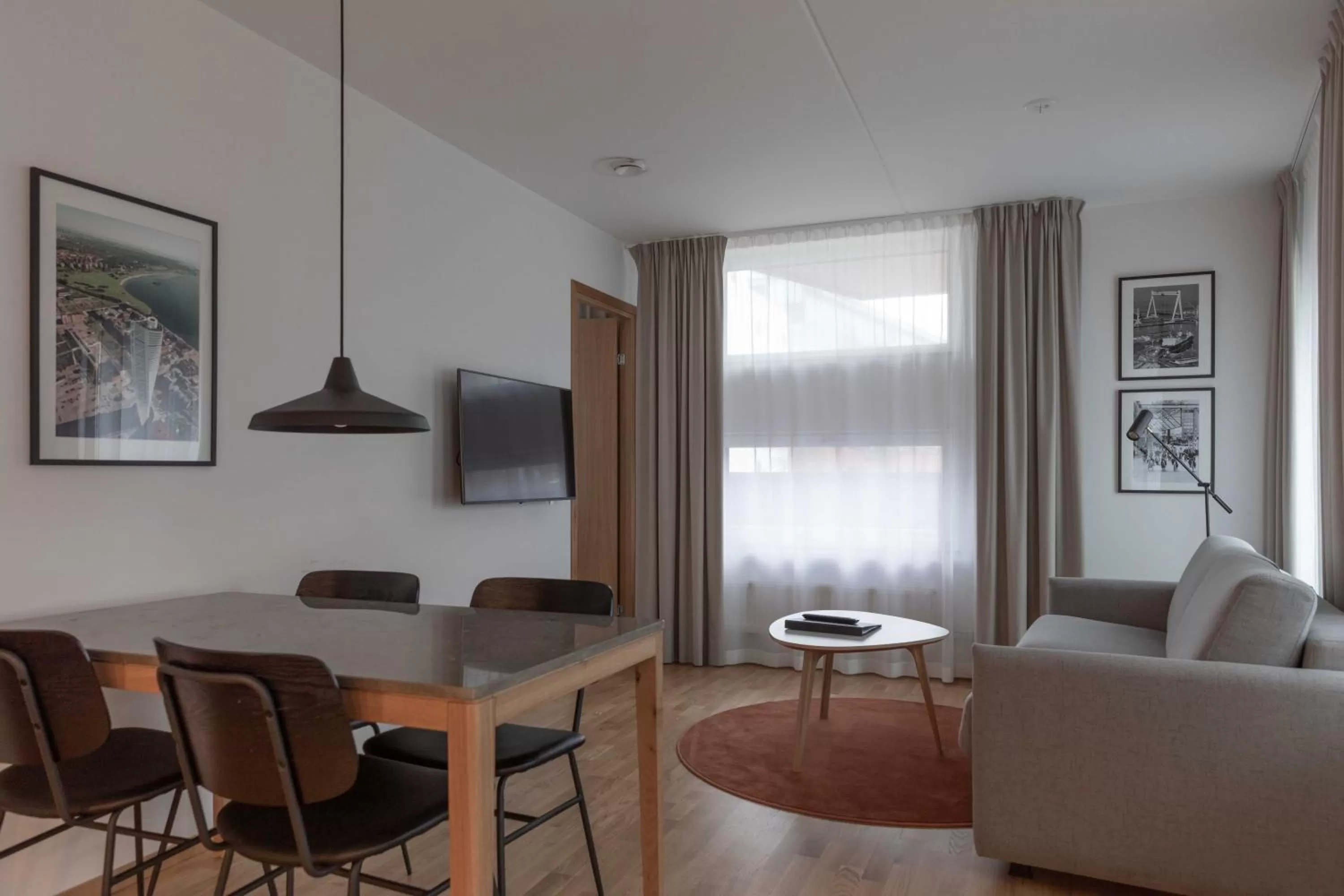 Living room in The More Hotel Västra Hamnen