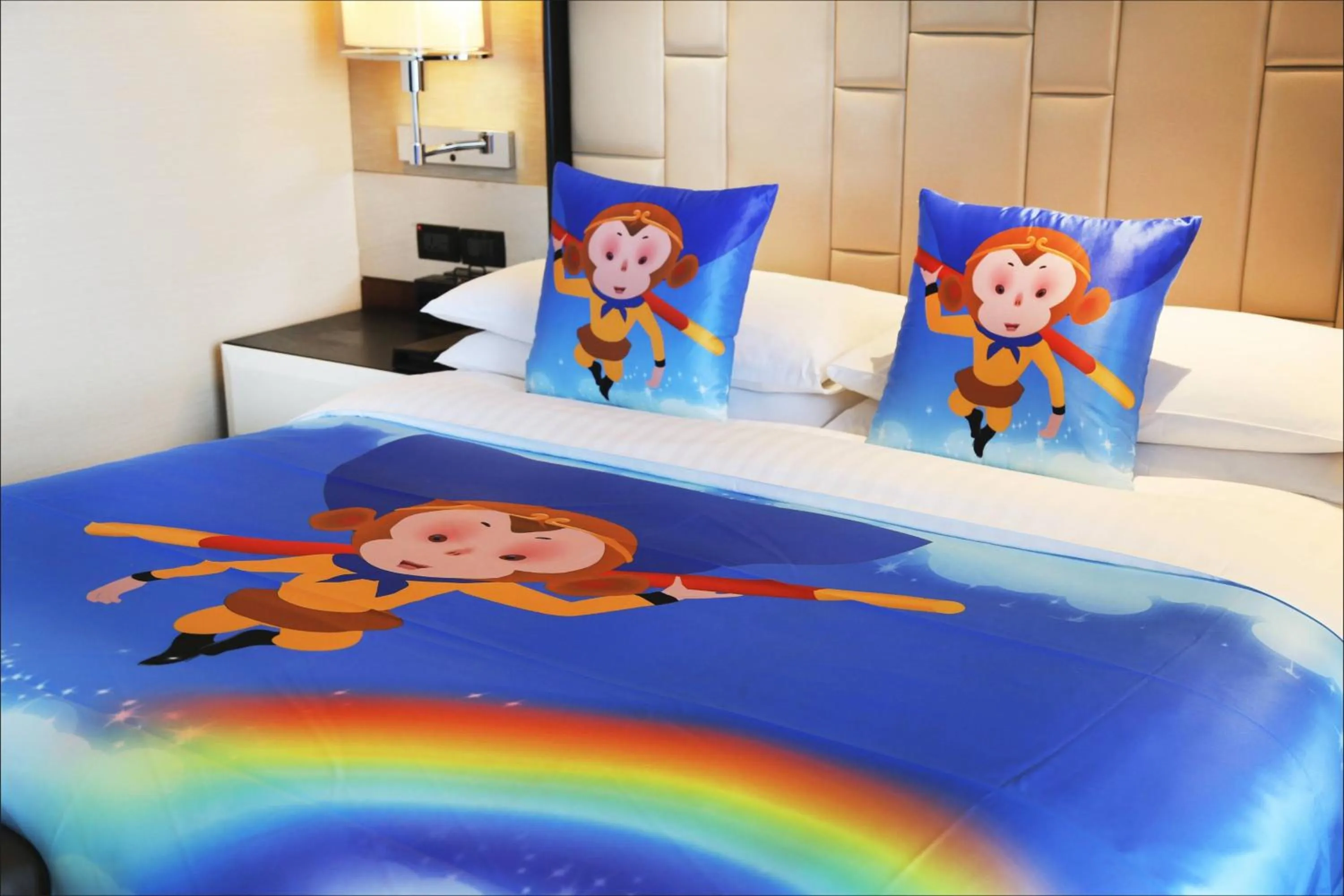 Bedroom, Bed in The Fairway Place, Xi'an - Marriott Executive Apartments