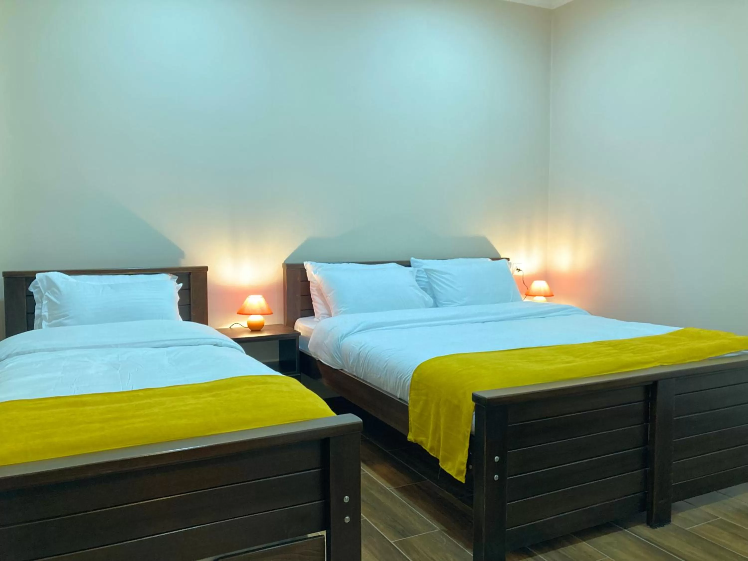 Bed in Borjomi Yellow Hotel