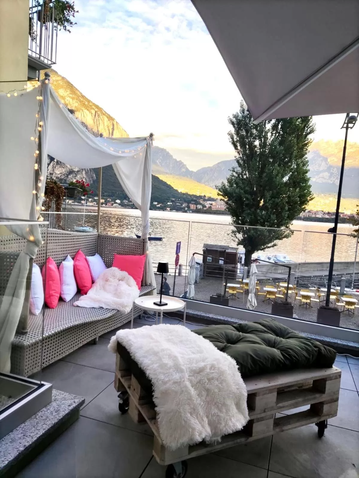 Patio in LUXURY SUITES ROCOPOM - Lake Front